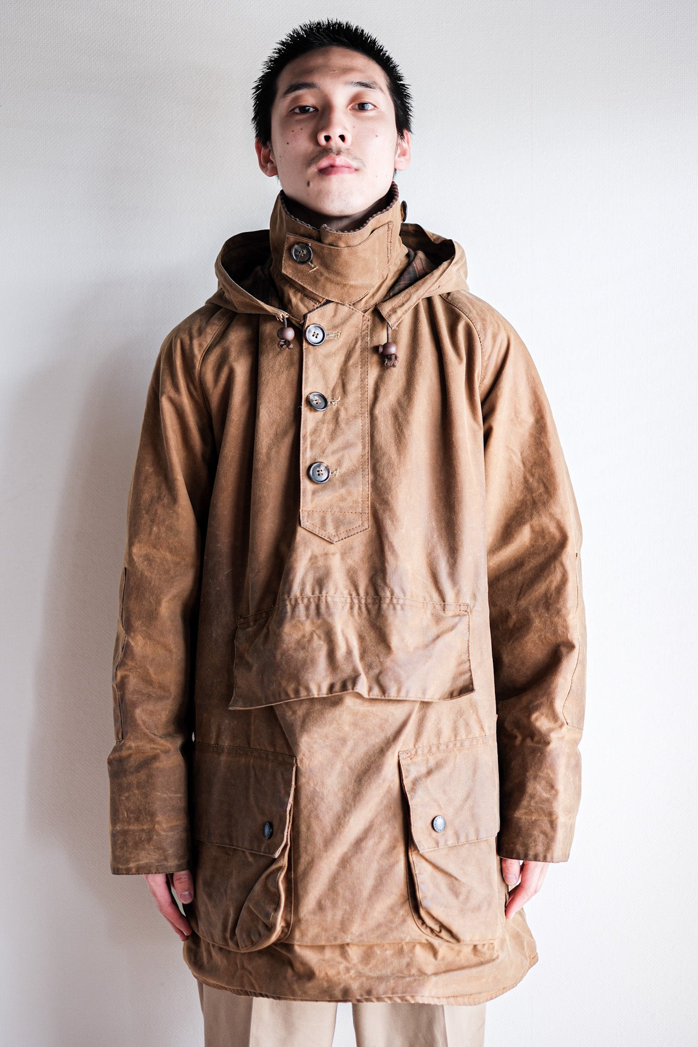 ［~90’s］Vintage Barbour “LONGSHOREMAN” 3 Crest Size.MEDIUM