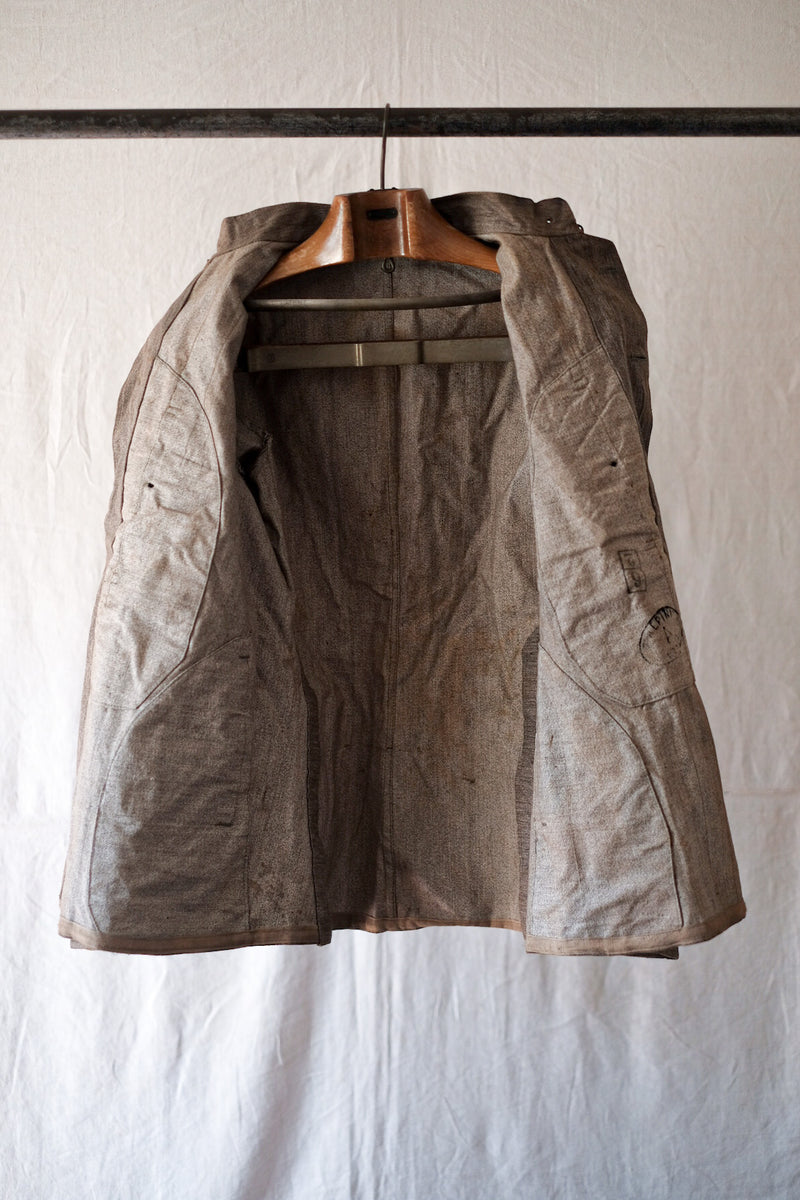 [~ 10's] แจ็คเก็ตกองทัพอิตาลี WW1 Bourgeron