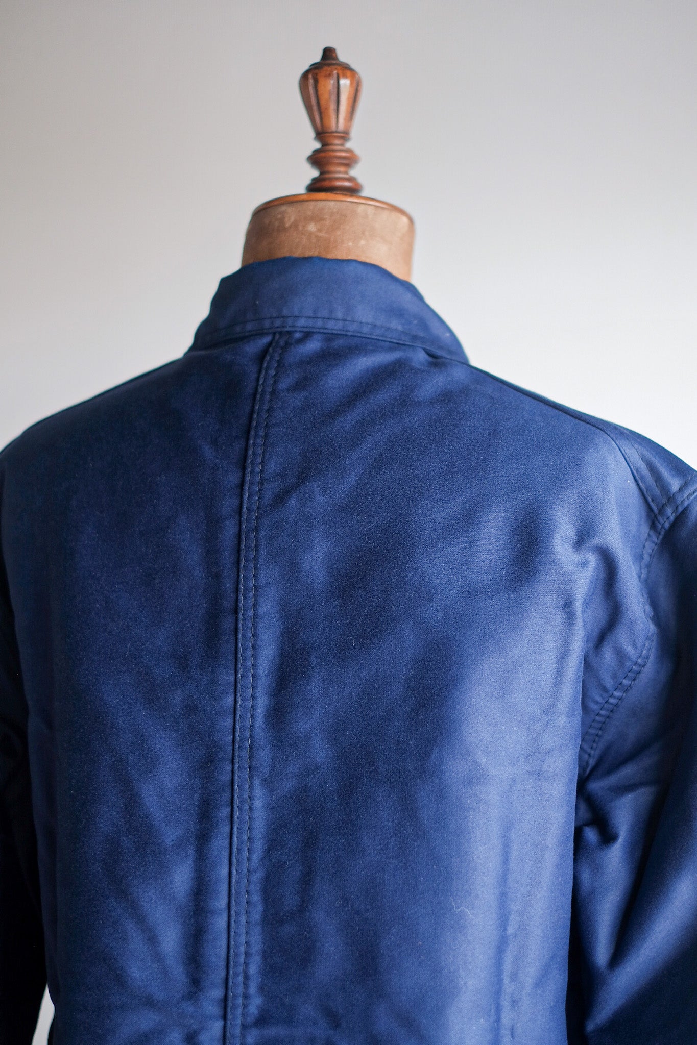 ［~60's］French Vintage Blue Moleskin Work Jacket "Dead Stock"