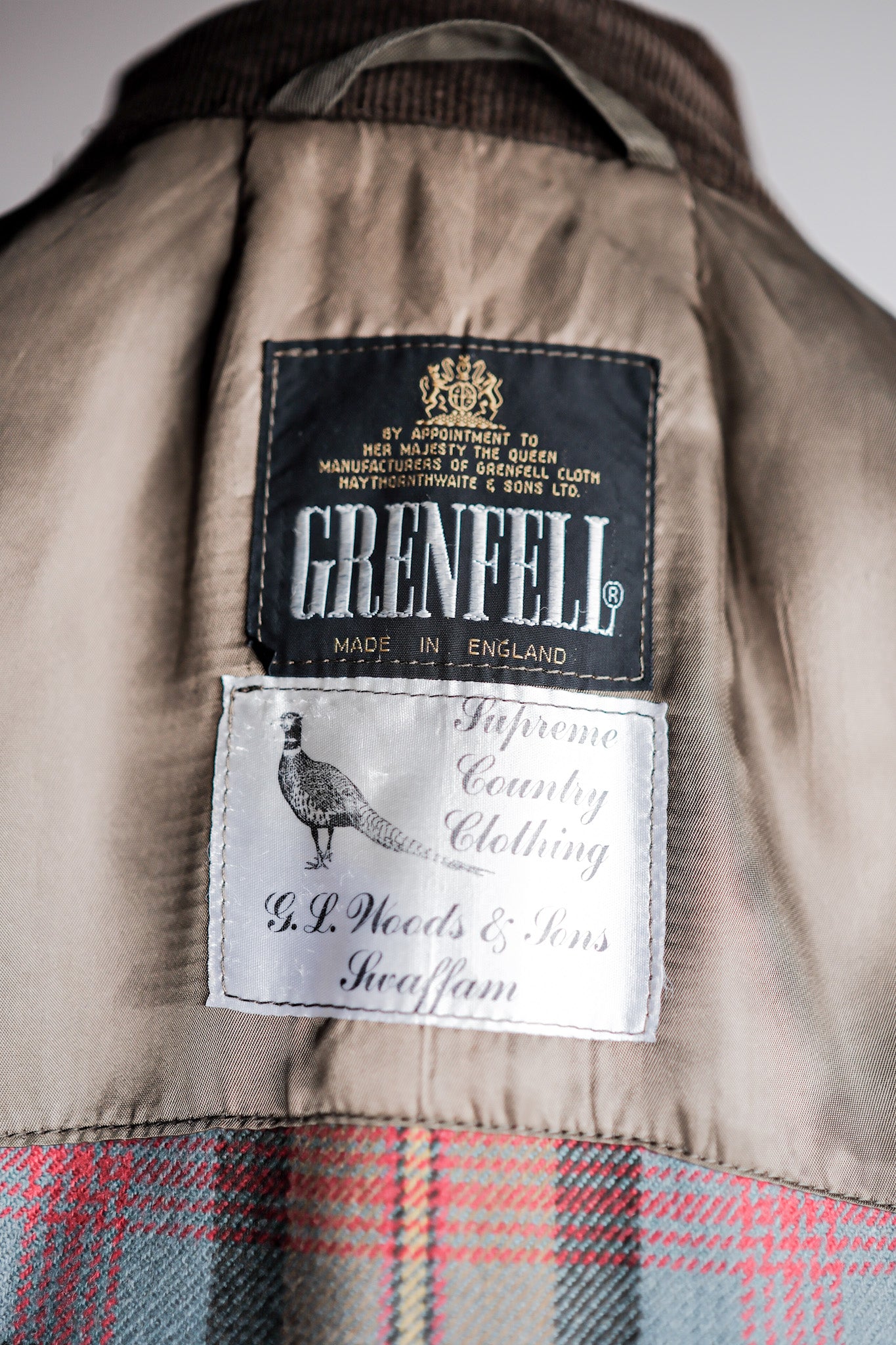 [~ 80's] Vintage Grenfell Outdoor Half Coat Taille.40