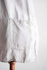 【~20's】French Vintage Linen Jacket "Belle Jardiniere"