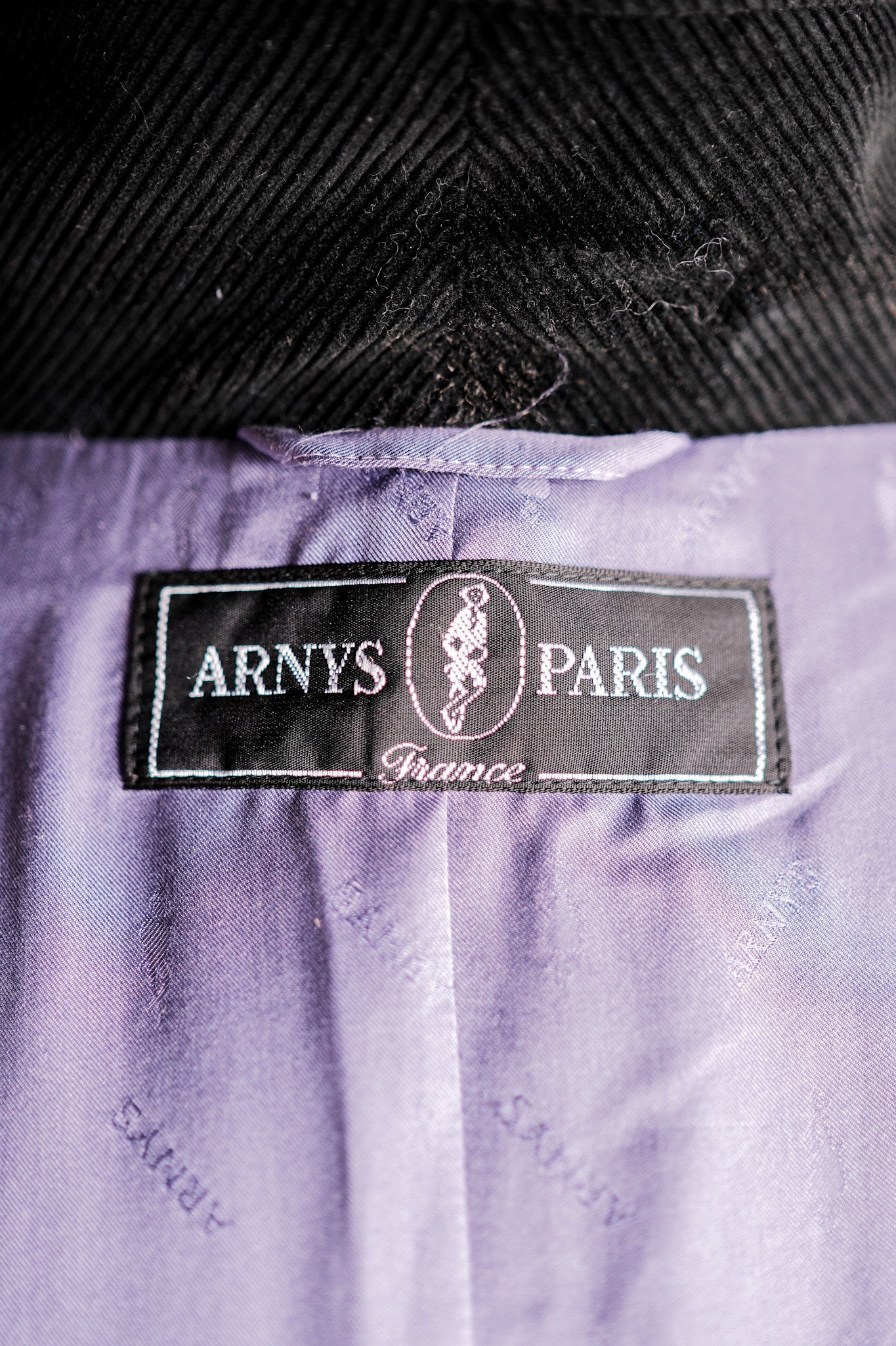 [~ 00's] Arnys Paris Corduroy x Cotton HBT JACKET SIZE.52