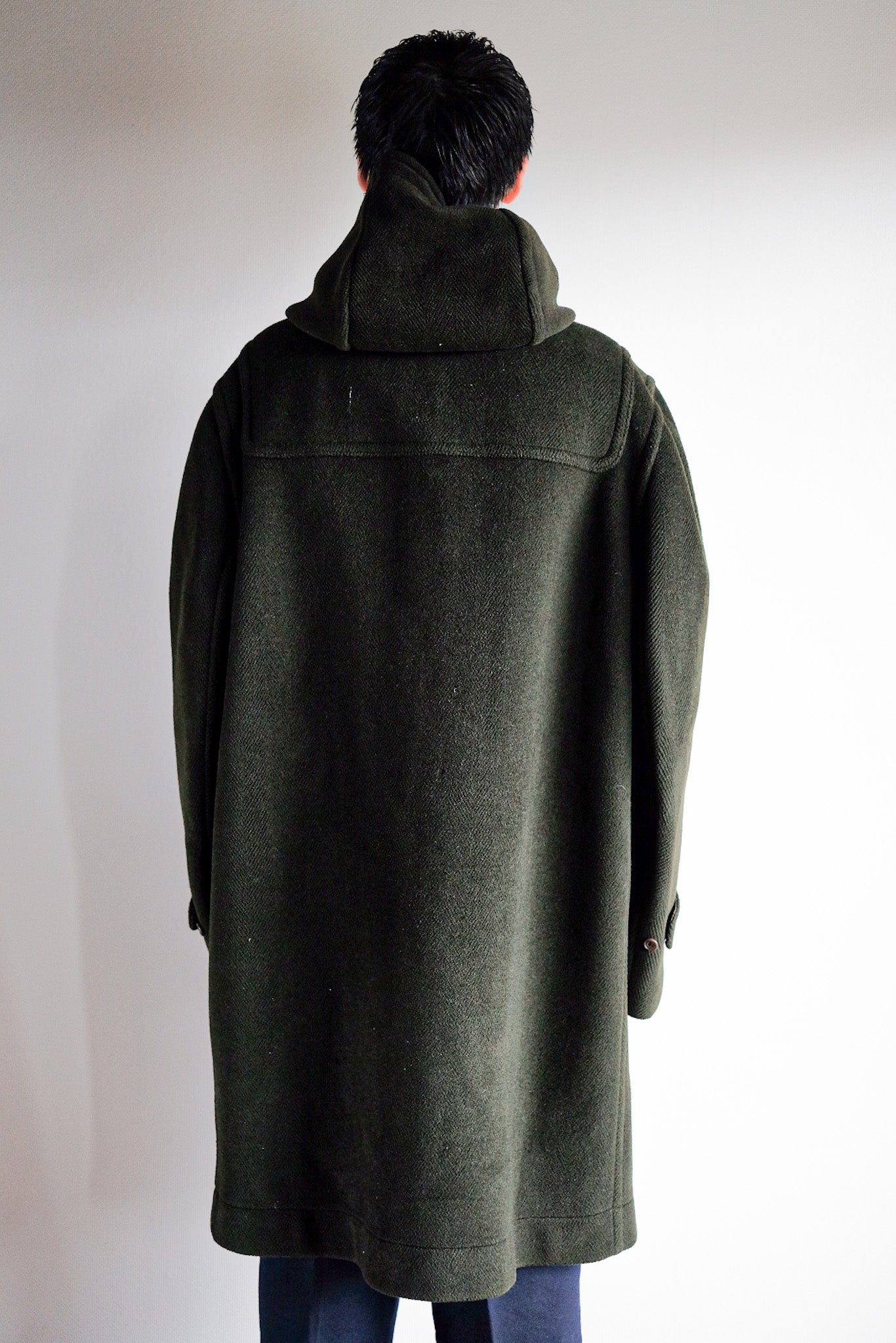 [~ 90's] Old Invertere Wool Duffle Coat "Moorbrook"