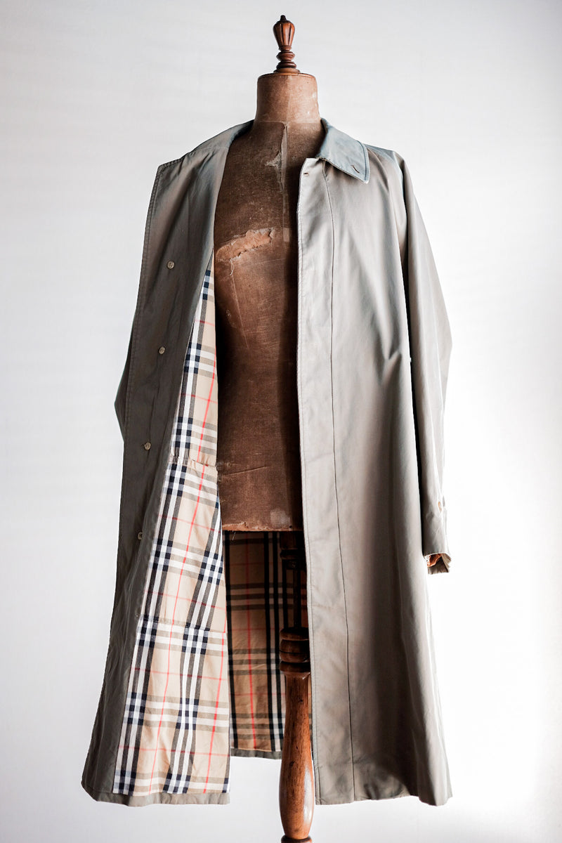 [~ 80's] Raglan Balmacaan Single's Vintage Burberry Coat C100 Size.58REG "Tamamushi"