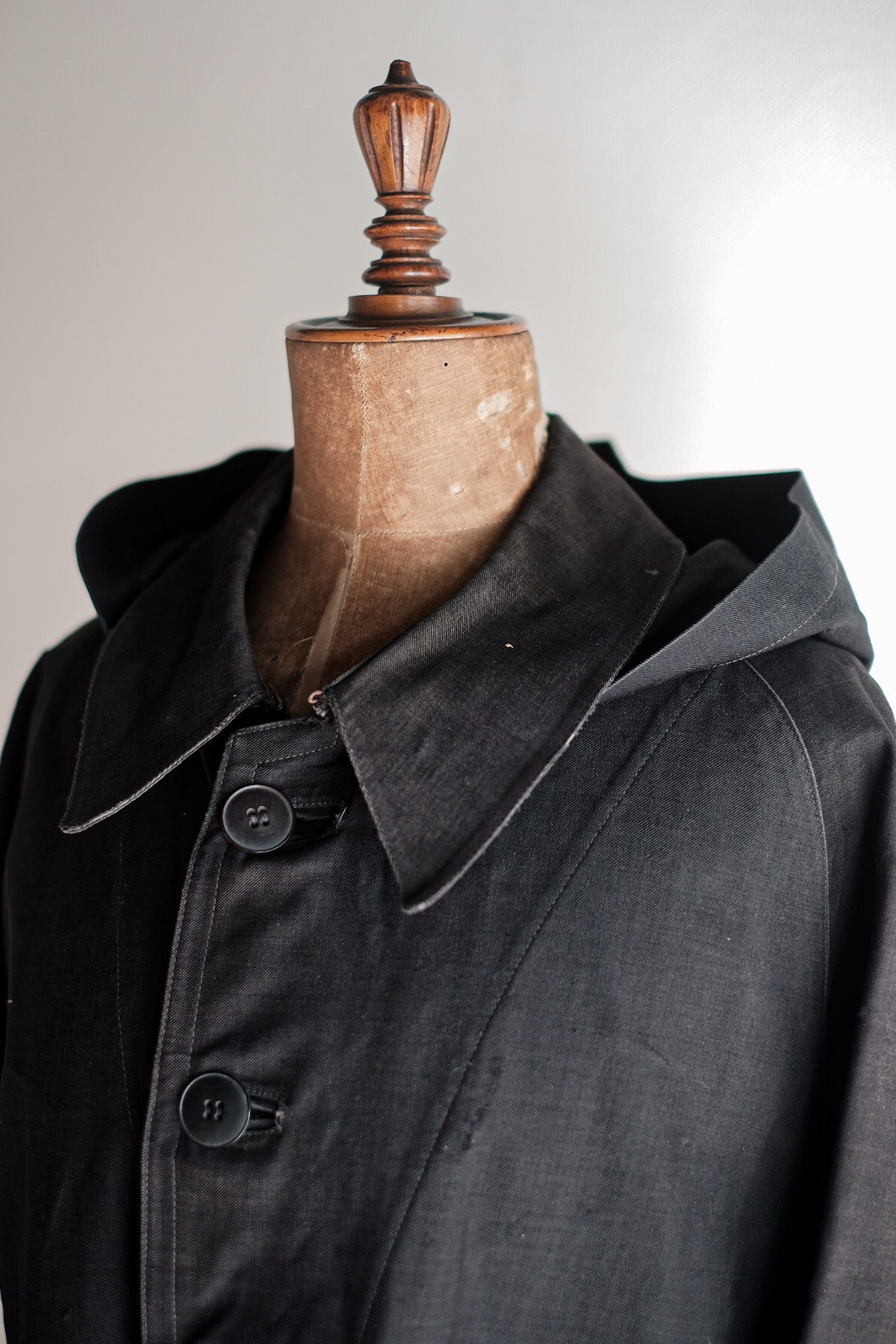 【Early 20th C】French Antique Rubber Raincoat