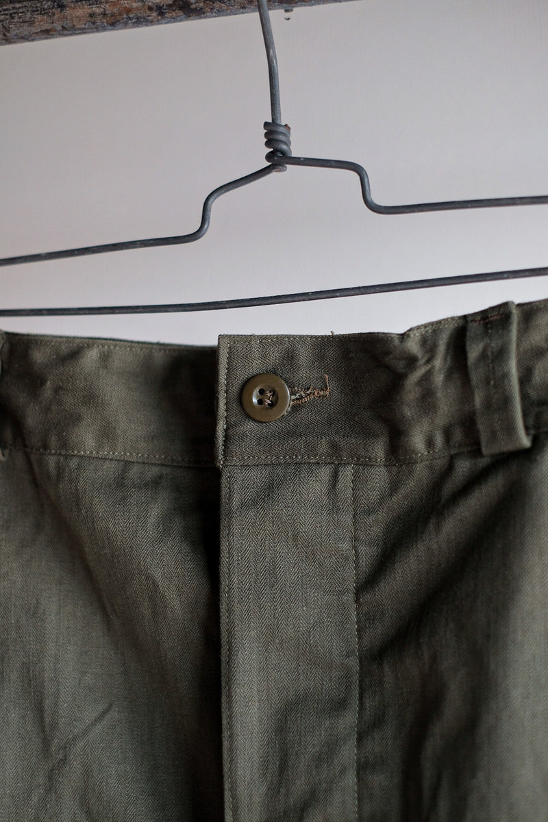 60's】French Army M47 Field Trousers Size.33 