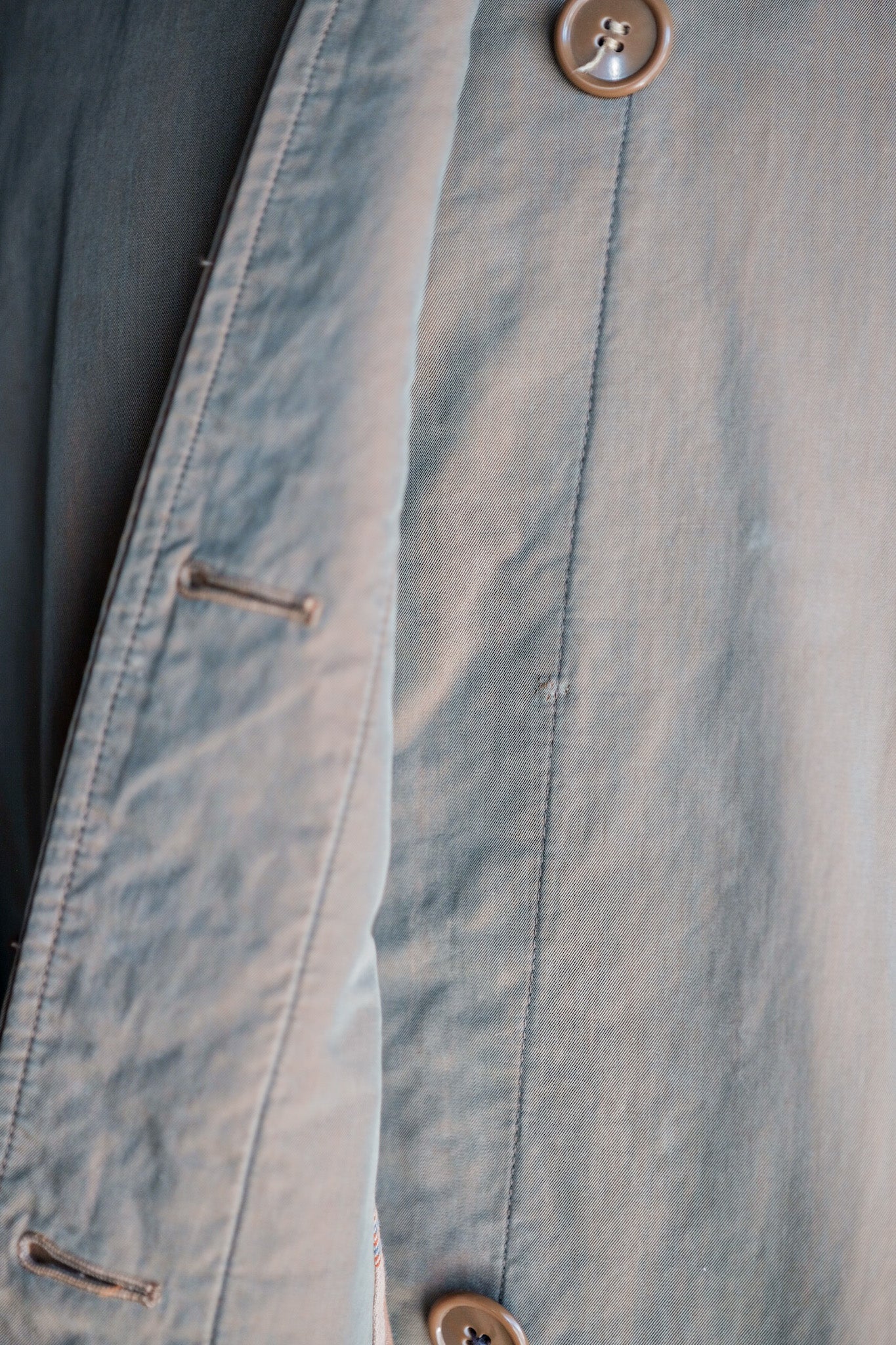 ［~50's］Vintage Burberry's Single Raglan Balmacaan Coat C100 "TAMAMUSHI" "Made in France"