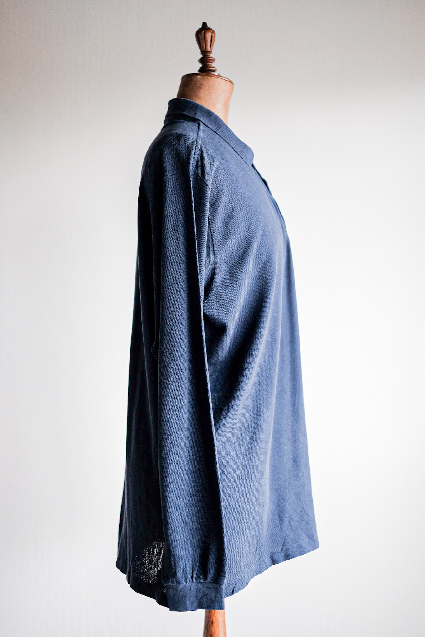 ［~80's］CHEMISE LACOSTE L/S Polo Shirt Size.6 "Navy"