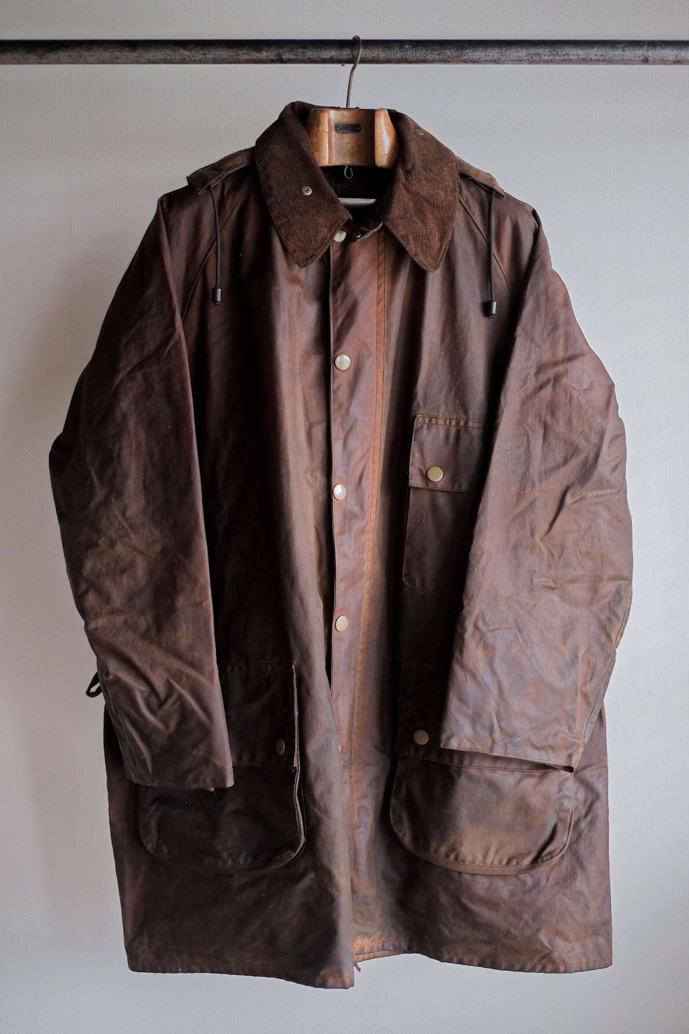 ［~60's］Vintage Barbour "Solway Zipper" Yellow Label