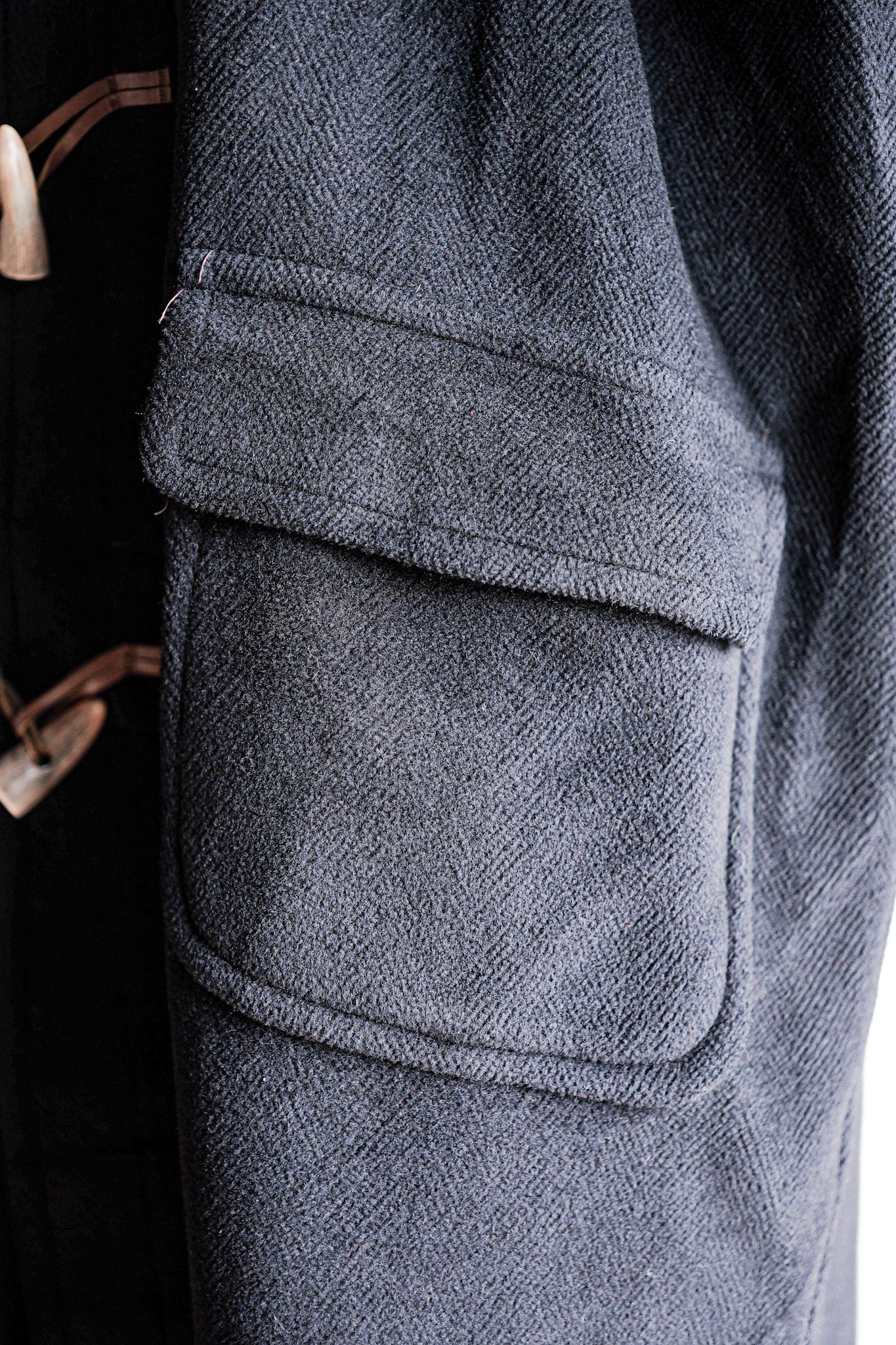 [〜90年代]復古格倫費爾羊毛行李外套的尺寸。44“ Moorbrook”