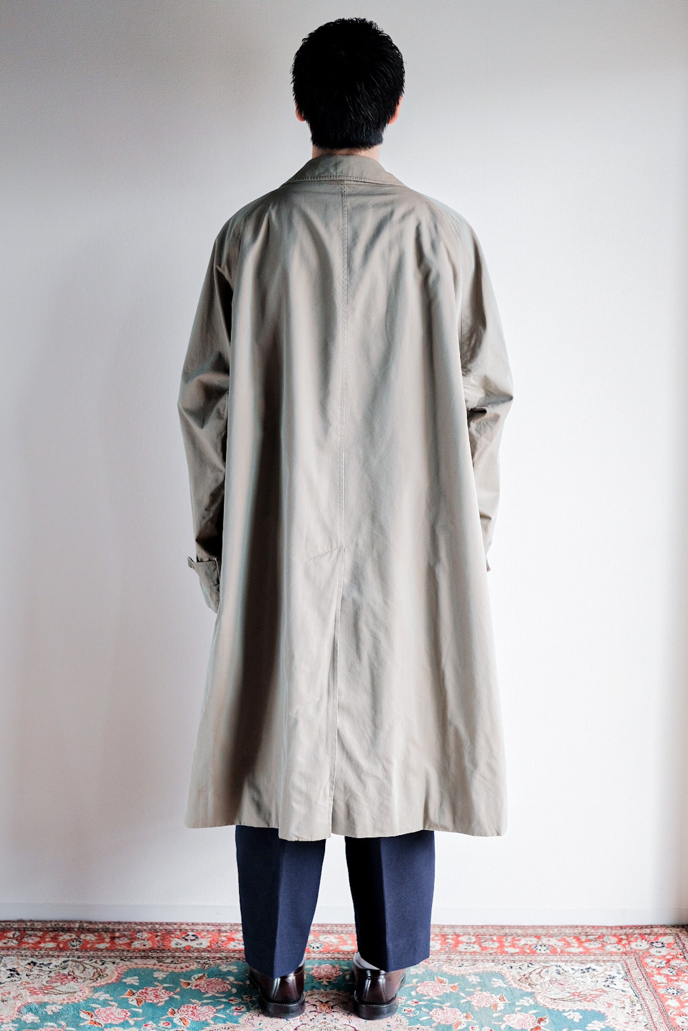 【~80's】Vintage Burberry's Single Raglan Balmacaan Coat C100 Size.58REG "TAMAMUSHI"