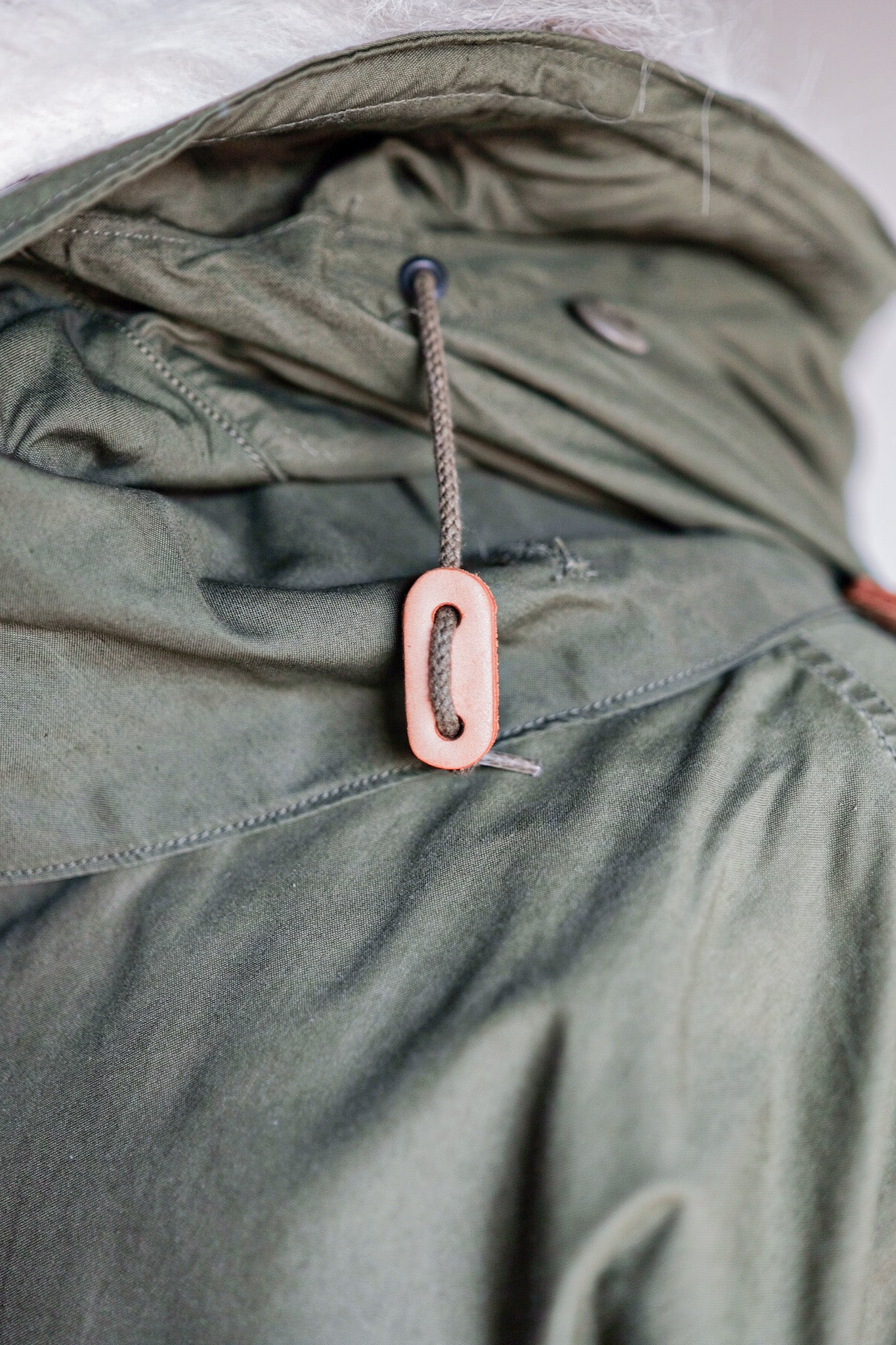 ［~80's］U.S.ARMY M-65 Fishtail Parka Size.MEDIUM "Full Set"