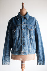 [~ 60's] ขนาดแจ็คเก็ตยีนส์ 559xx ของ Vintage Levi ขนาด 44 "รับประกัน"