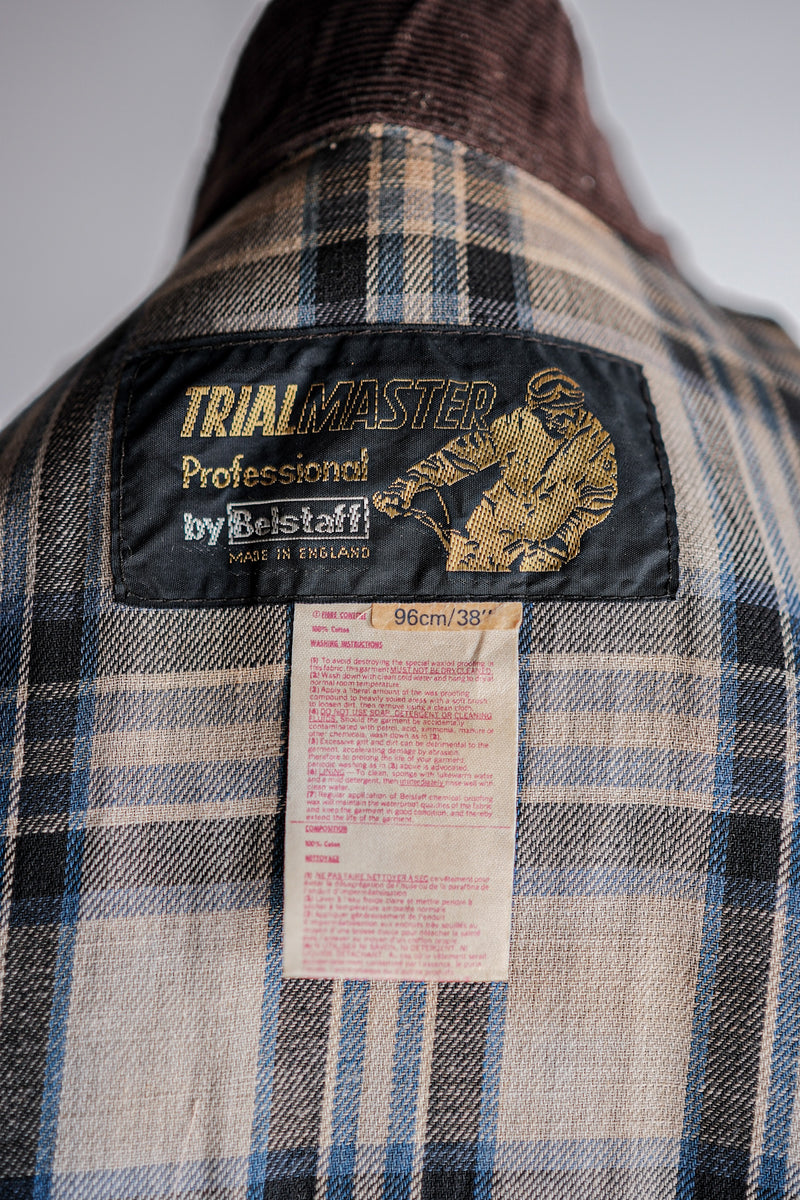 [~ 60's] แจ็คเก็ตแว็กซ์วินเทจแว็กซ์วินเทจตั้งค่าขนาด 38 "TrialMaster"