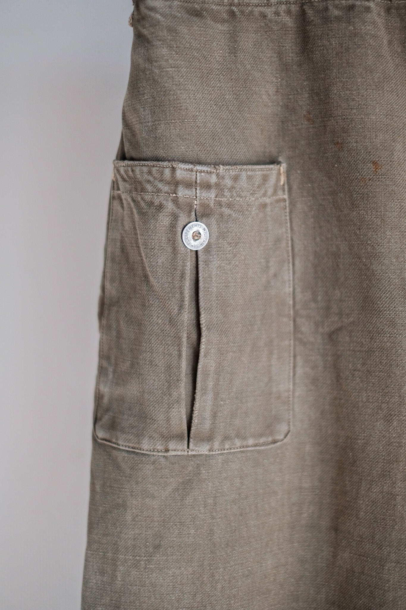 【~40's】French Army M44 Field Trousers Size.84XC