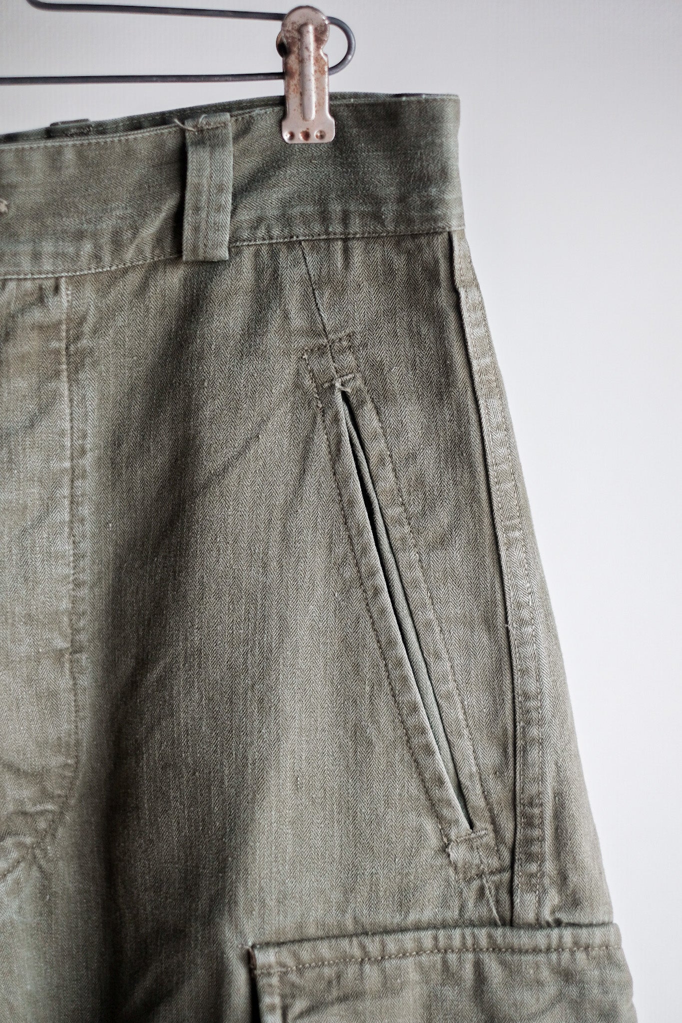 ［~60's］French Army M47 Field Trousers Size.31