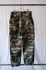 [~ 60's] French Army Lizard Camo Paratrooper กางเกงขนาด 33