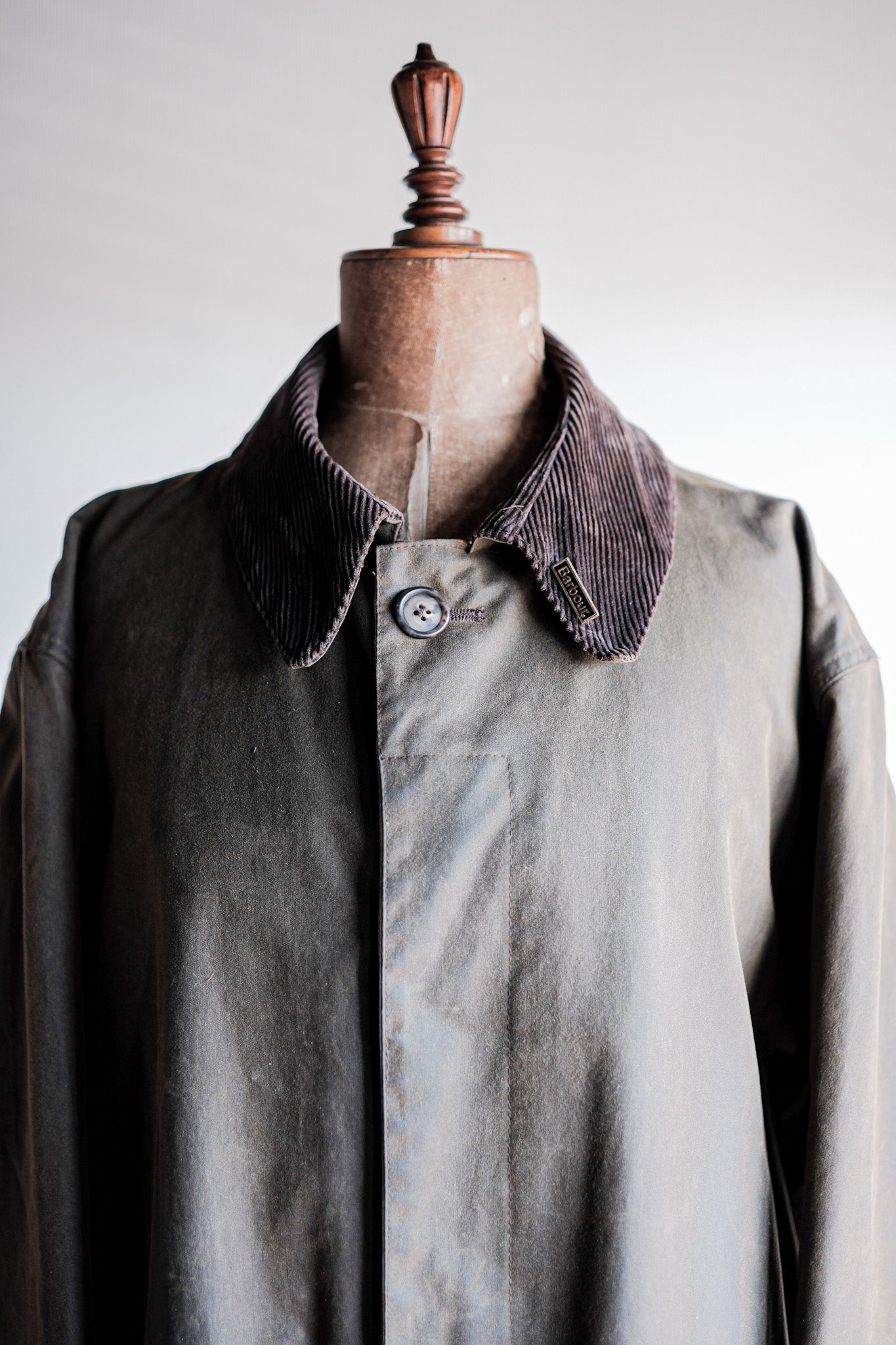 ［~90's］Vintage Barbour "ORIGINAL 3/4 COAT" 3 Crest Size.EX LARGE