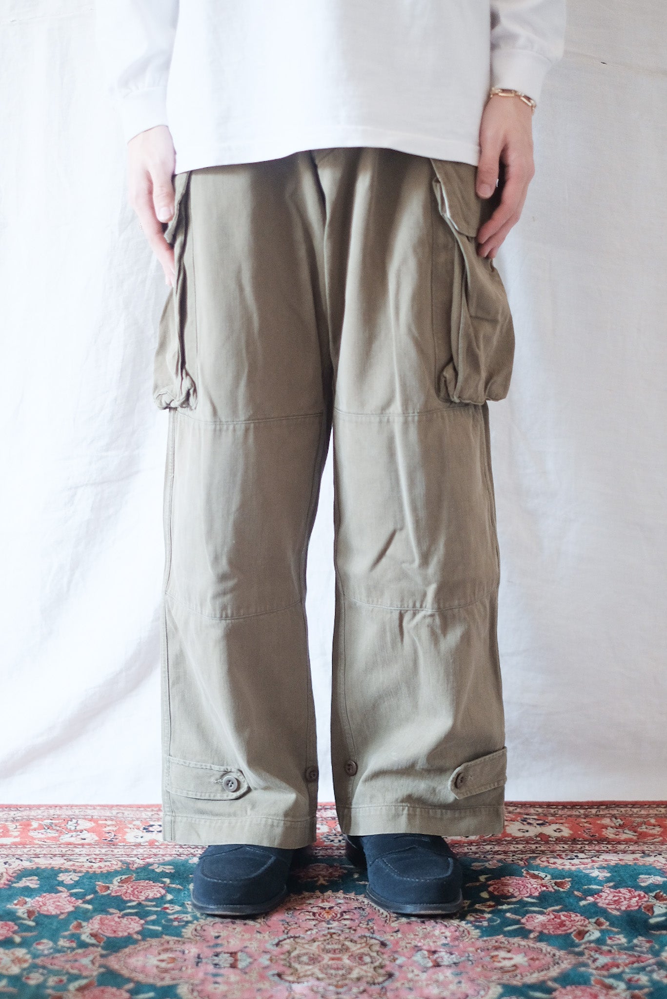 [~ 50's] French Army M47 Field Trousers Size.21