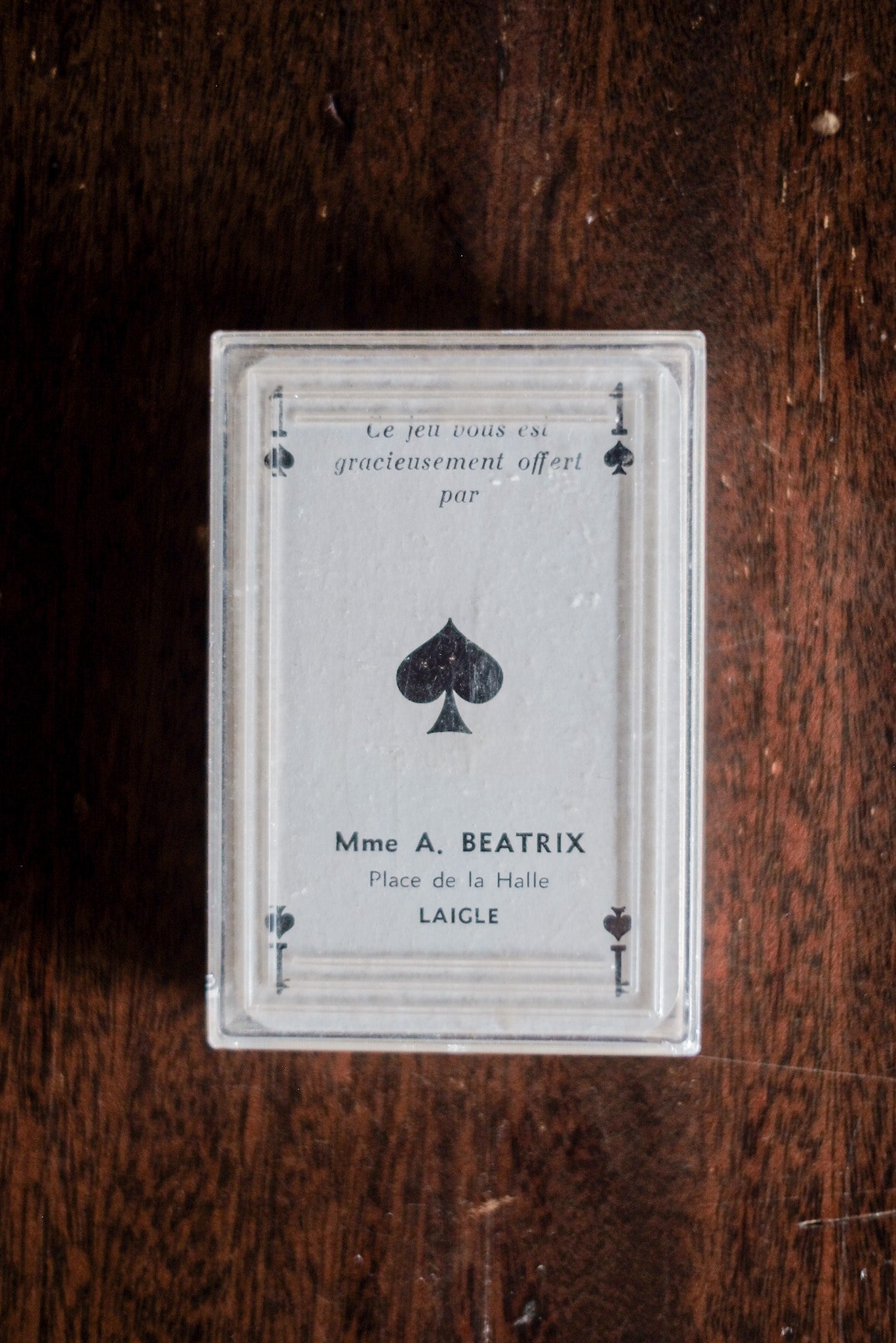 ［~40's］French Vintage Playing Cards "Le Mont St Michel"