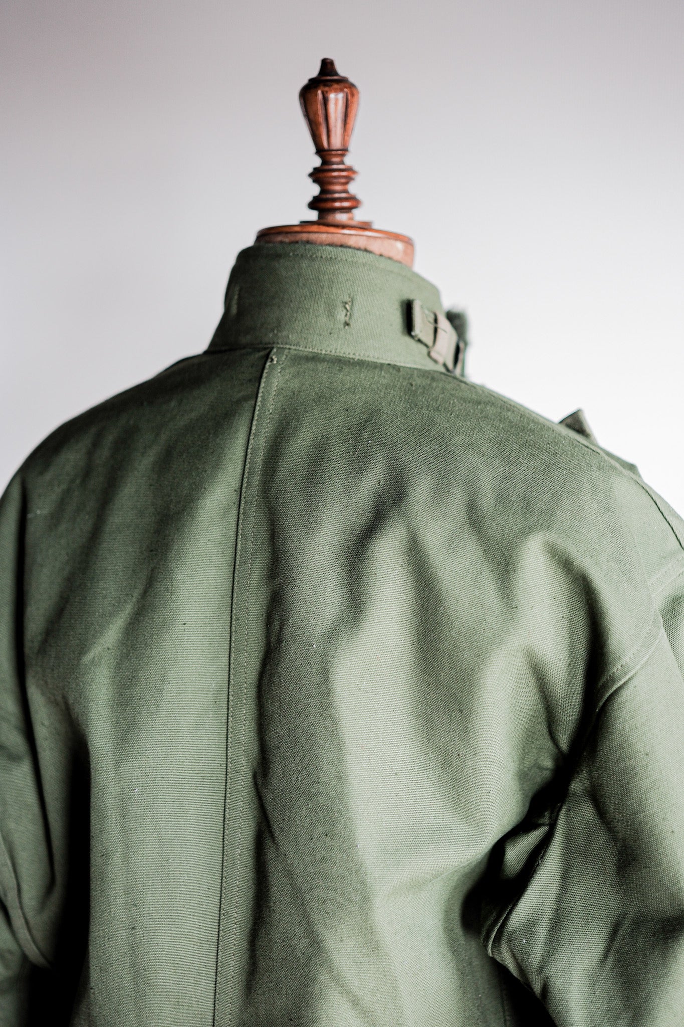 【~60's】Swedish Army Dispatch Rider Motorcycle Jacket With Liner Size.C48 "Dead Stock"