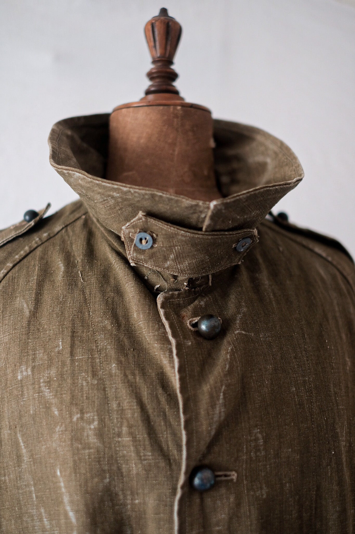 30's] French Army M35 Motorcycle Coat 