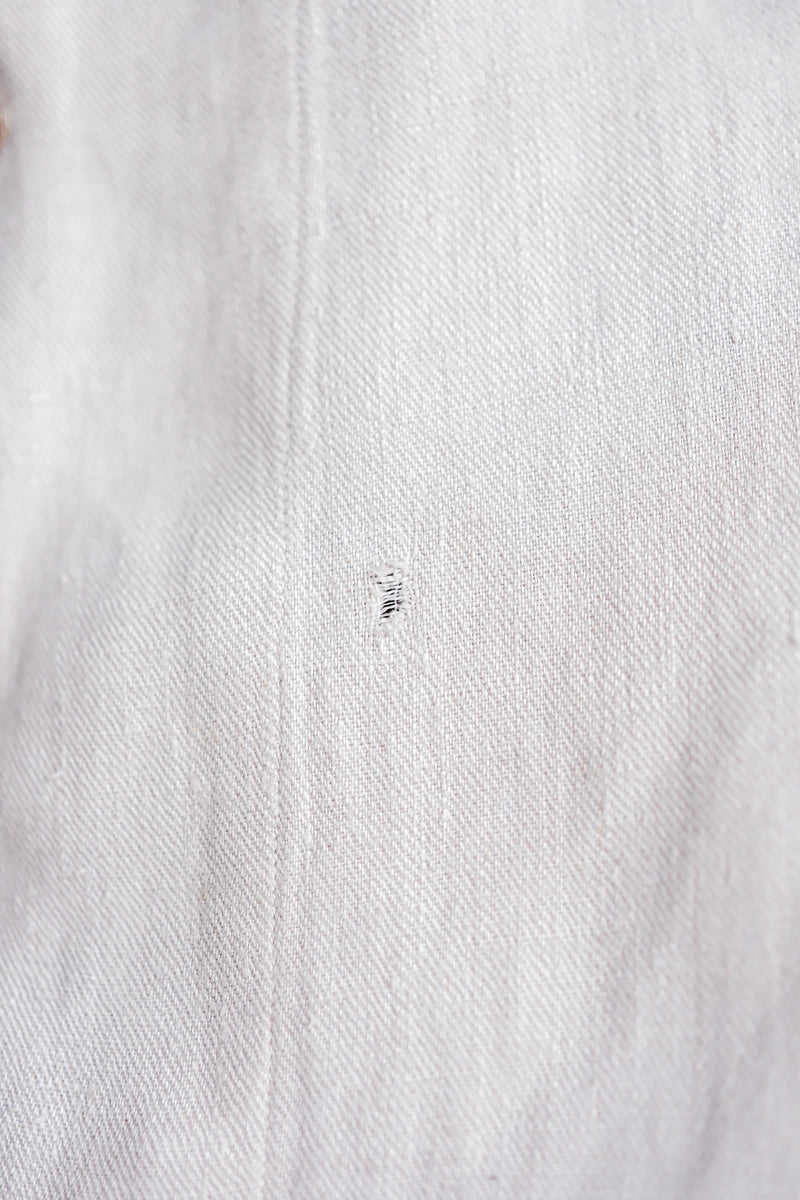 【~20's】French Vintage Linen Jacket "Belle Jardiniere"