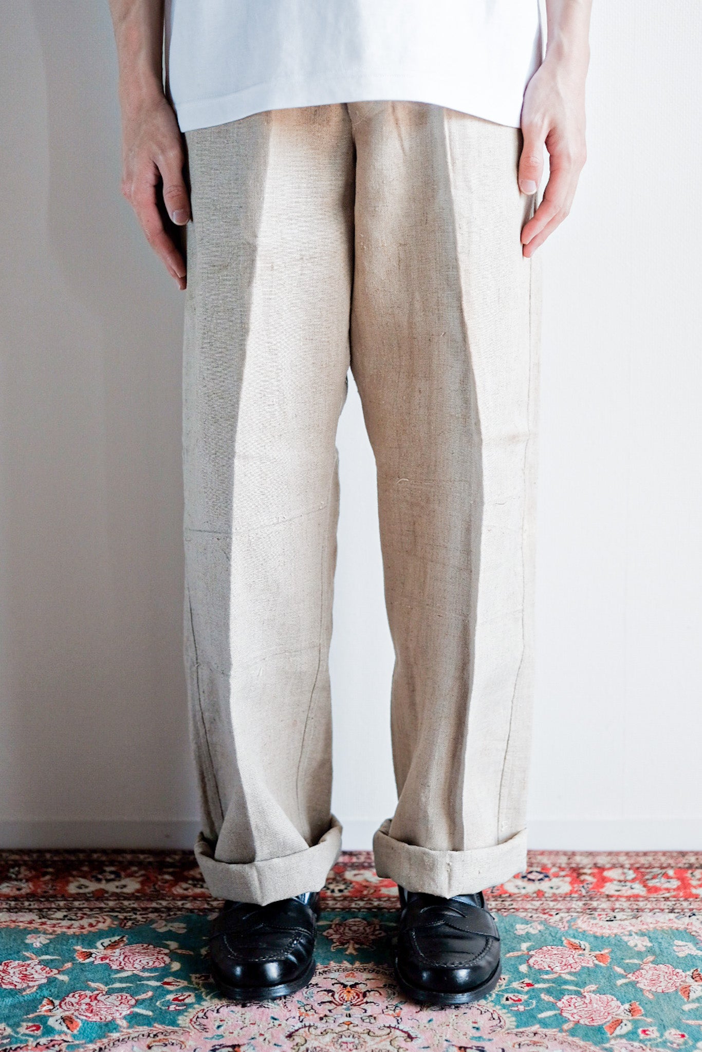 ［~40's］German Army Linen Trousers "Dead Stock"
