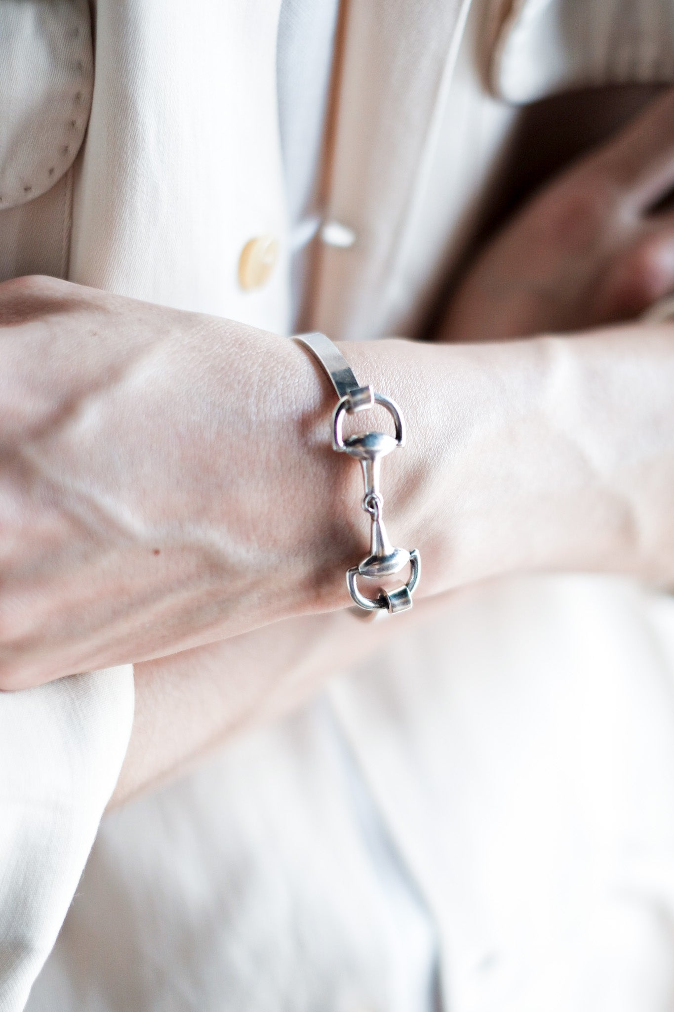 ［~60’s］Europe Vintage Silver 925 Bracelet