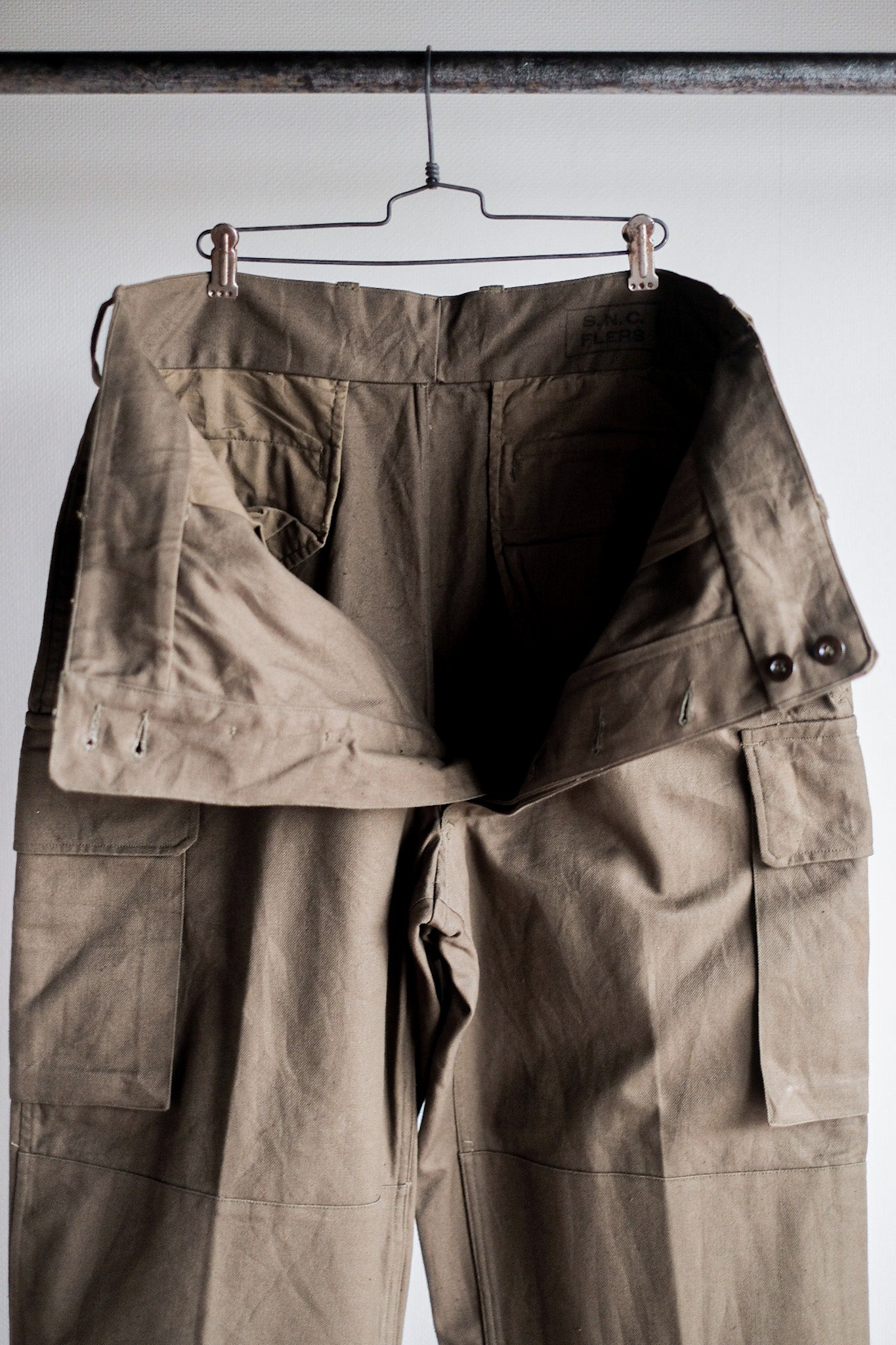 ［~50's］French Army M47 Field Trousers Size.96C "Dead Stock"