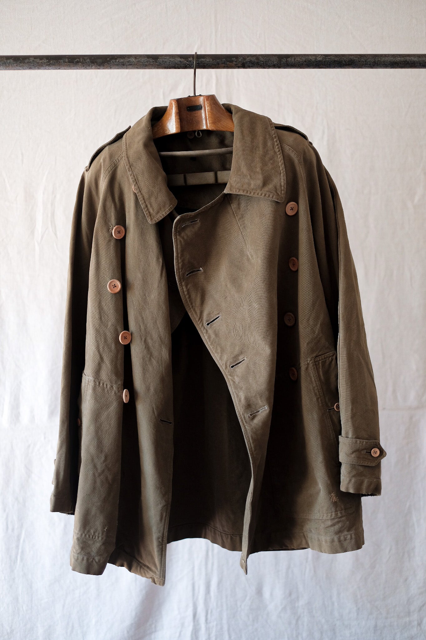 40's] French Army M38 Motorcycle Jacket 