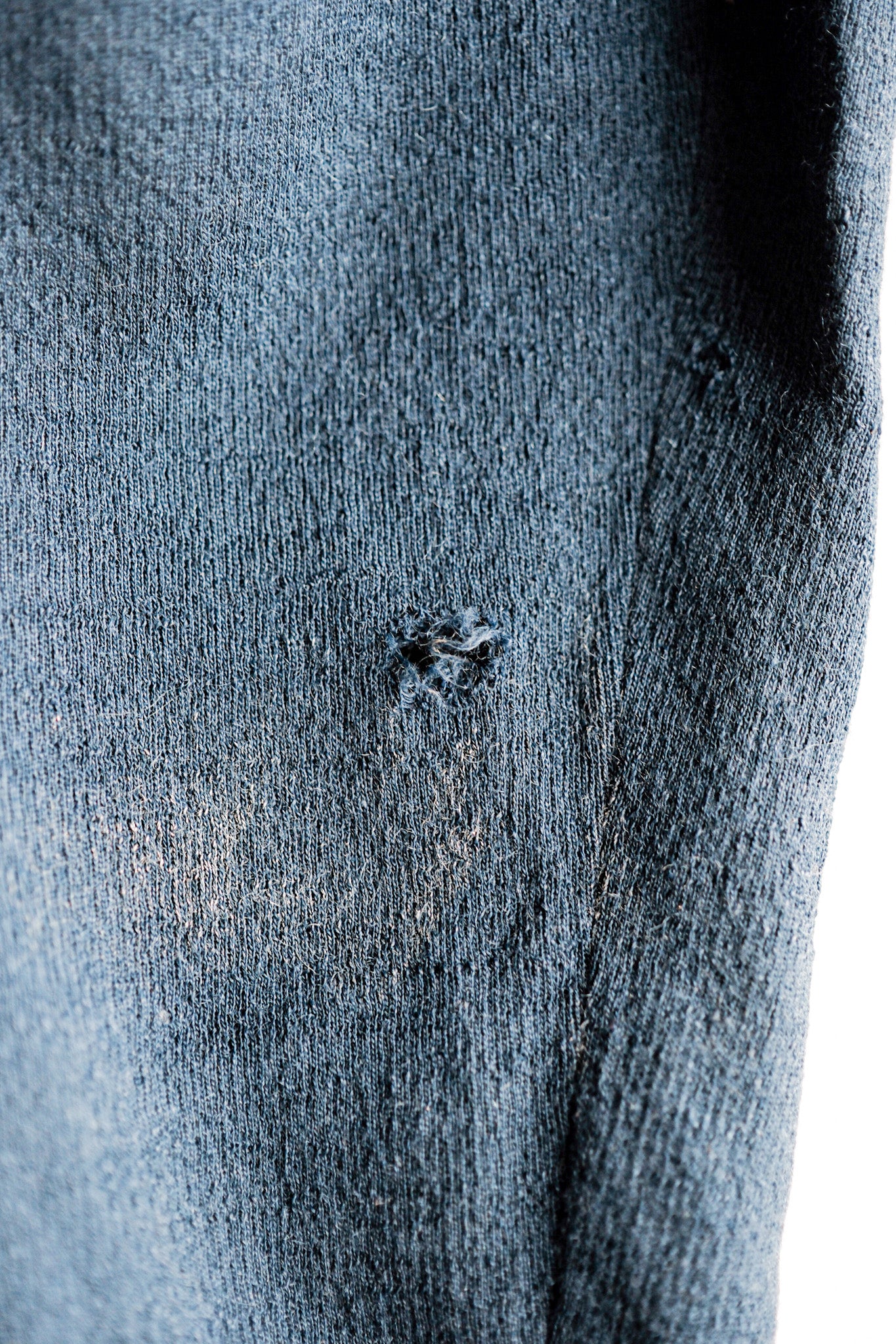 ［~50's］French Vintage Full Zip Wool Printed Cardigan