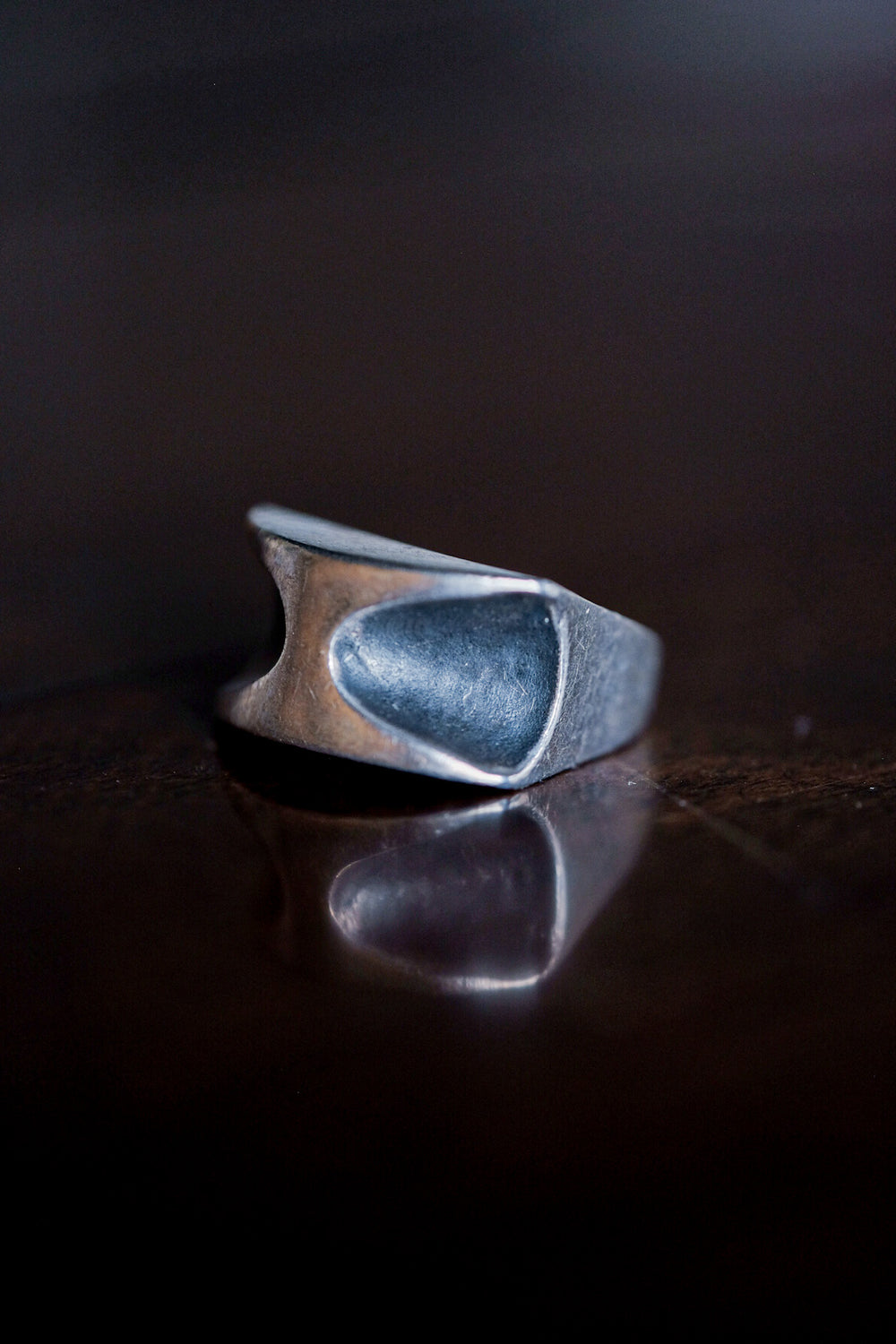 ［~70’s］Europe Vintage Silver 835 Ring