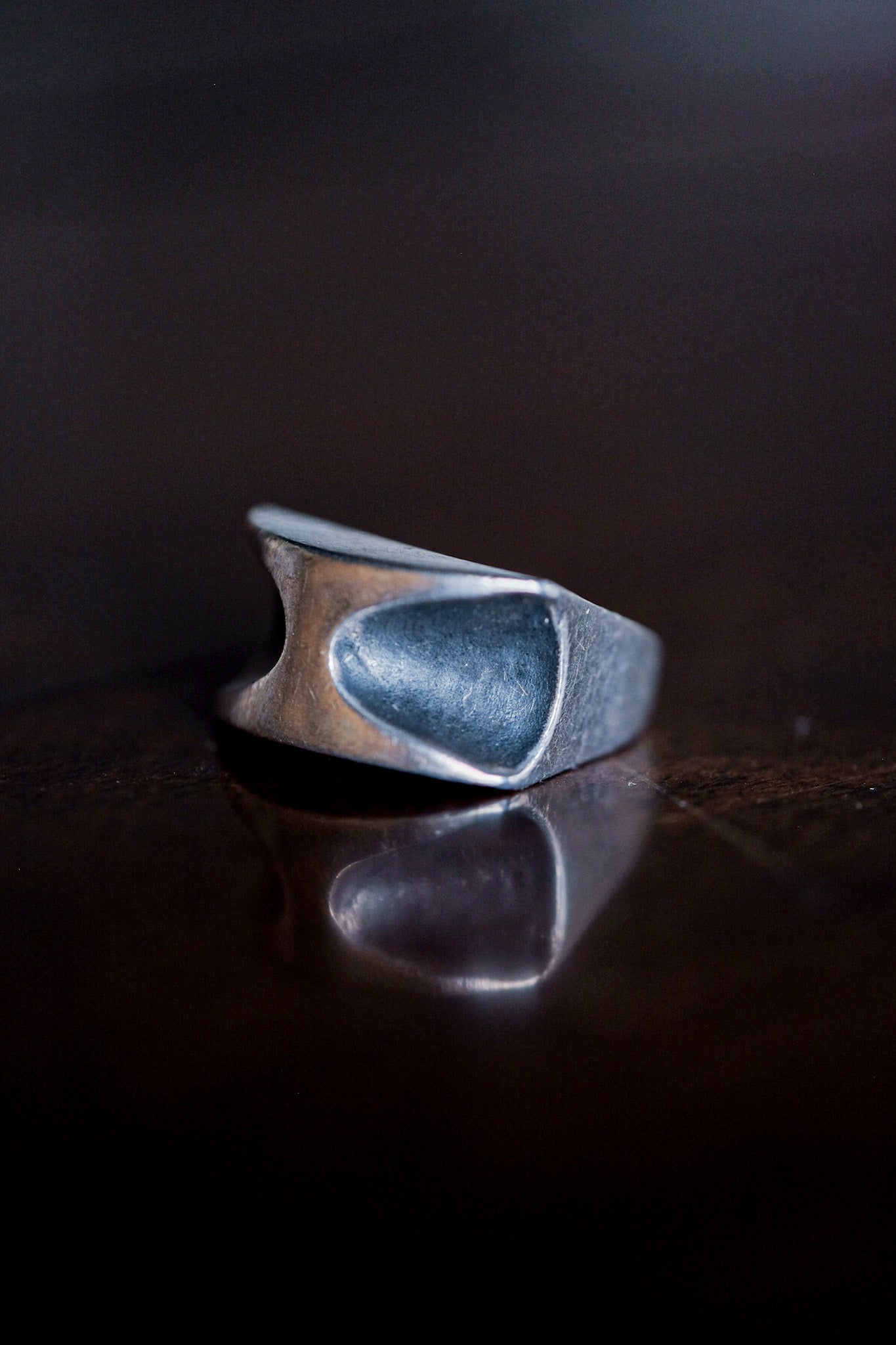［~70’s］Europe Vintage Silver 835 Ring
