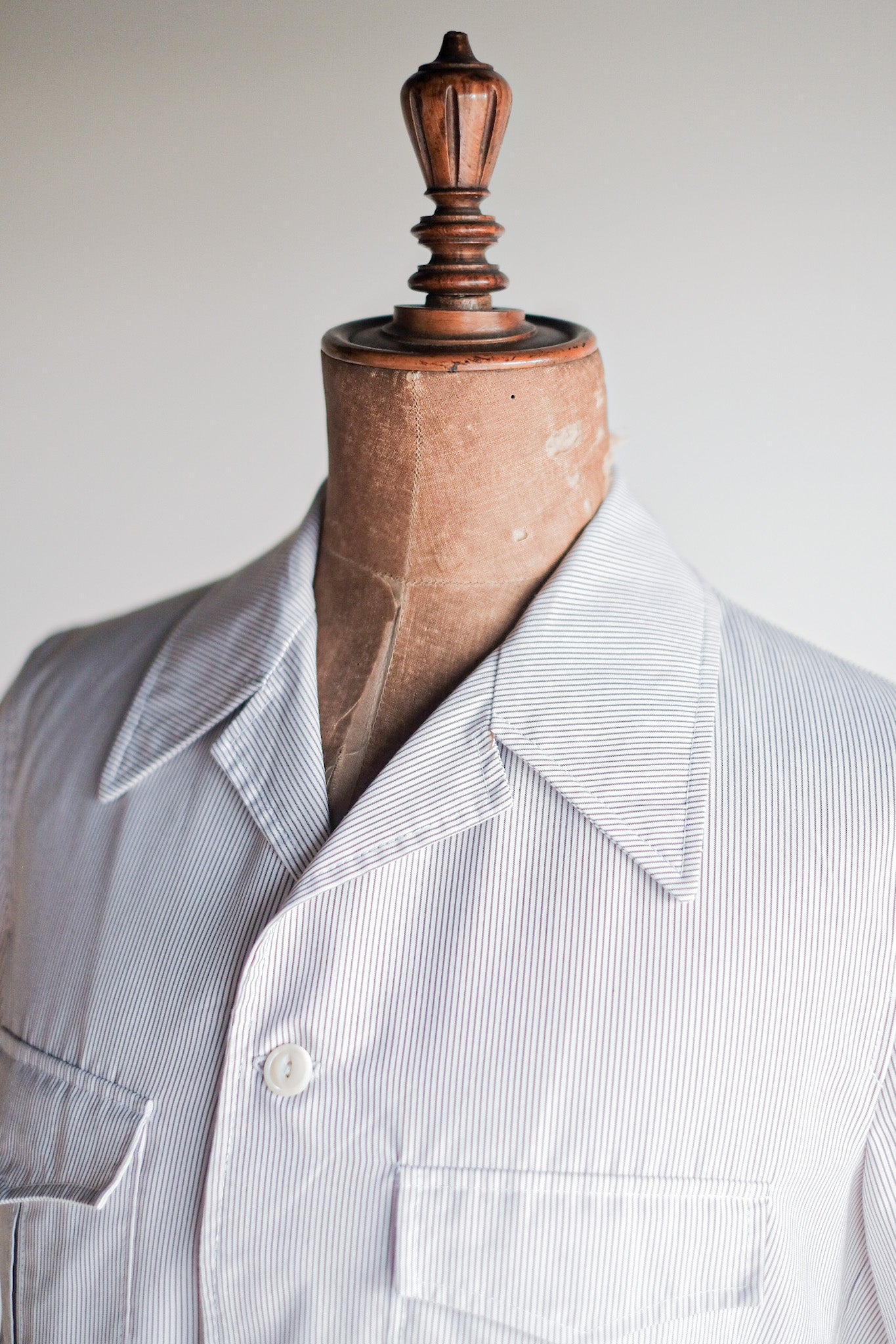 [〜60年代]法國復古S/S棉襯衫