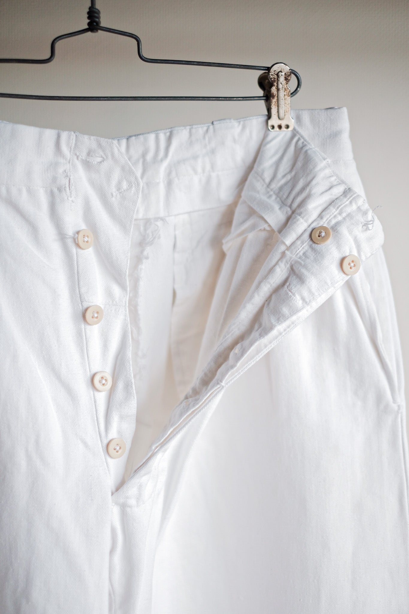 ［~50's］French Vintage Linen Trousers