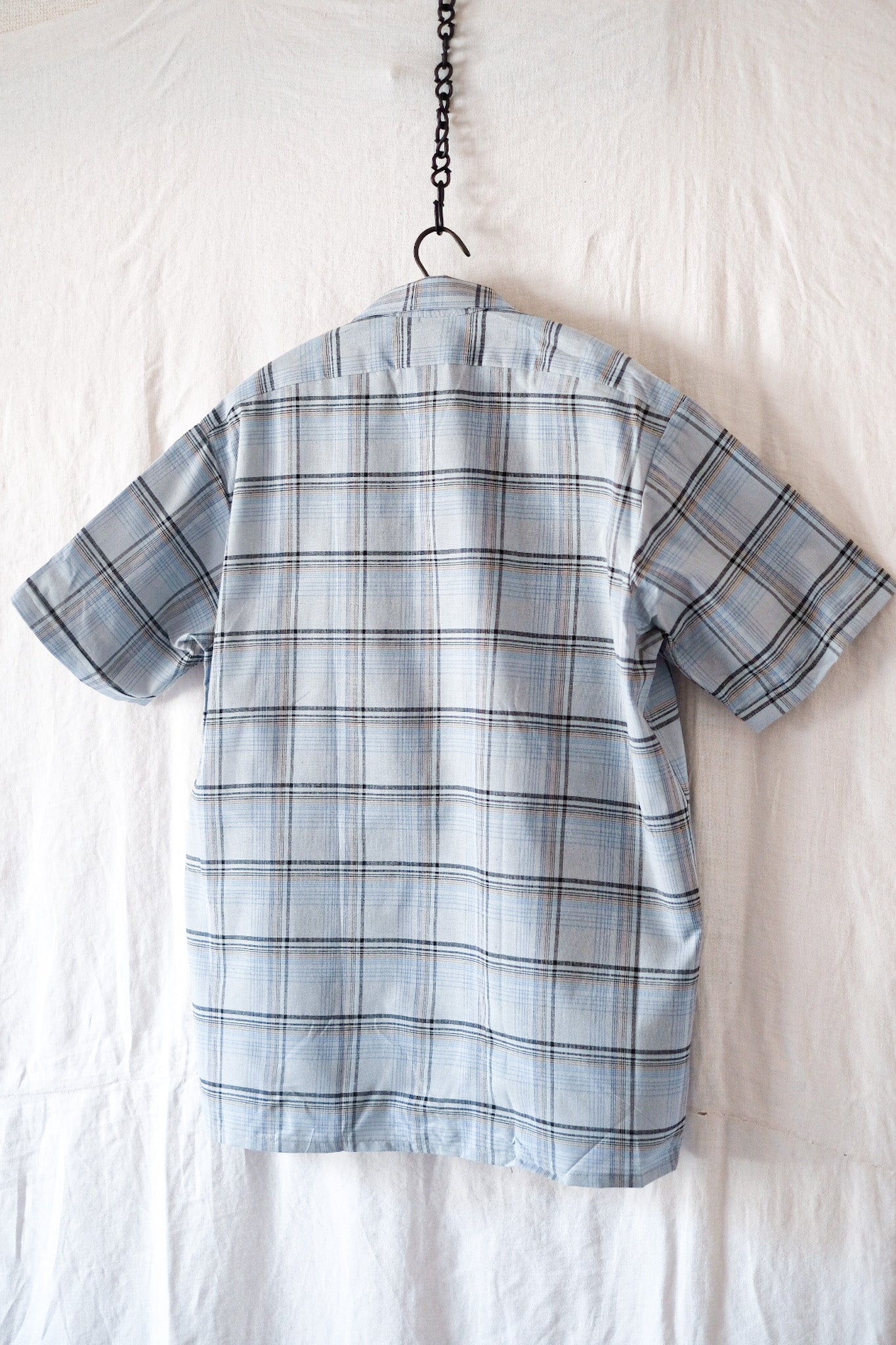 【~70's】French Vintage Short Sleeve Shirt "Dead Stock"