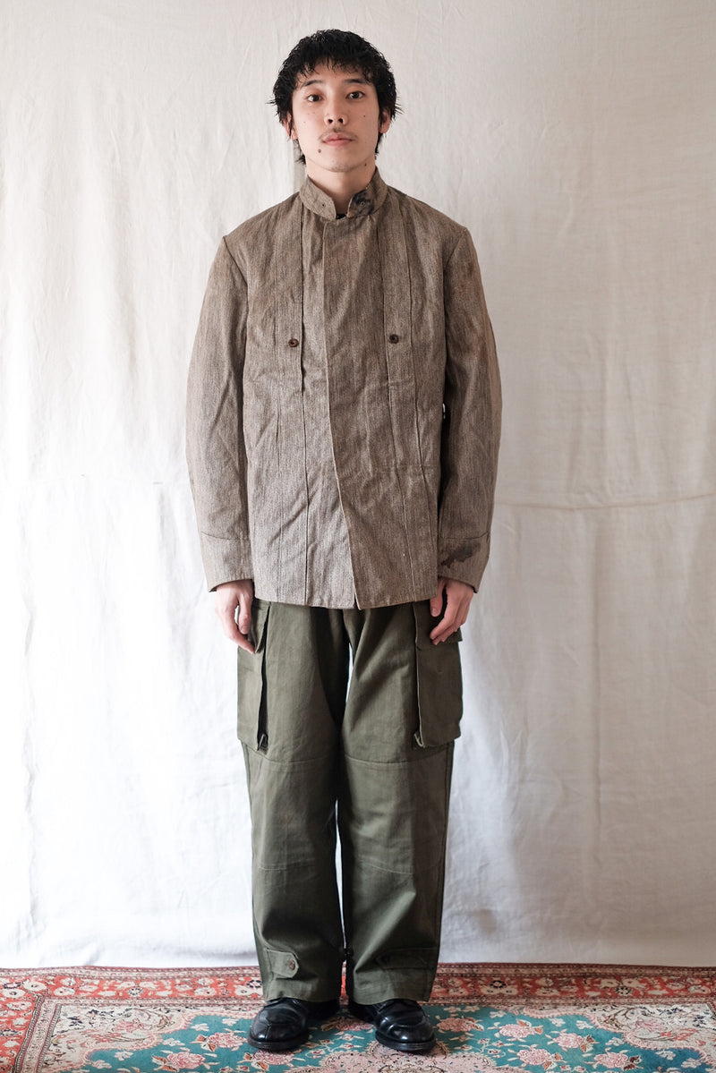 [~ 10's] แจ็คเก็ตกองทัพอิตาลี WW1 Bourgeron