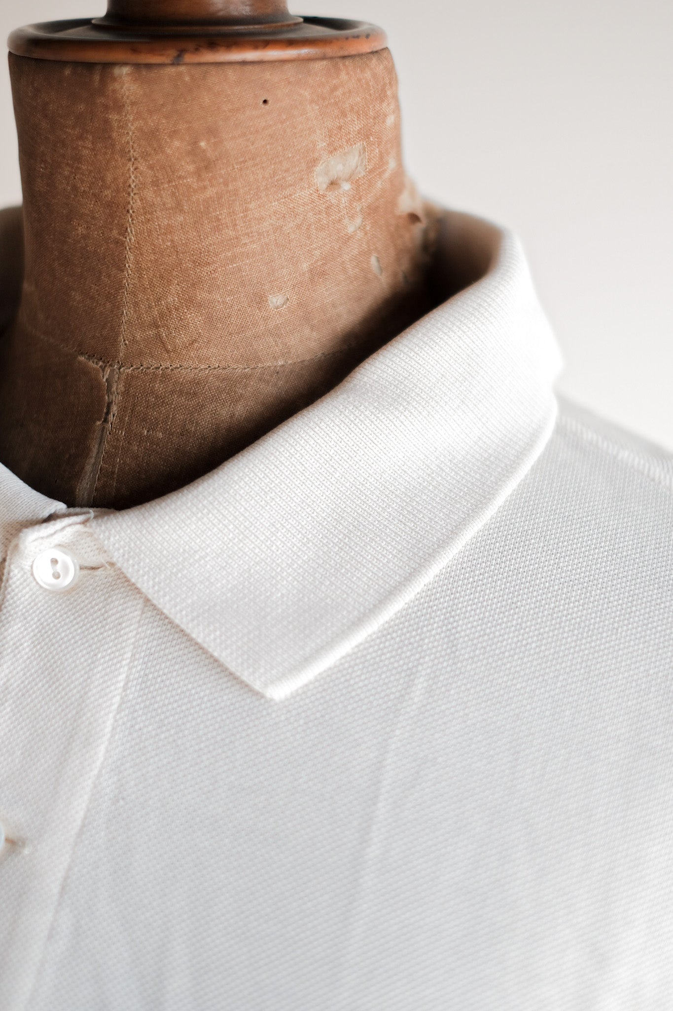 ［~80's］CHEMISE LACOSTE S/S Polo Shirt Size.7 "Ecru"