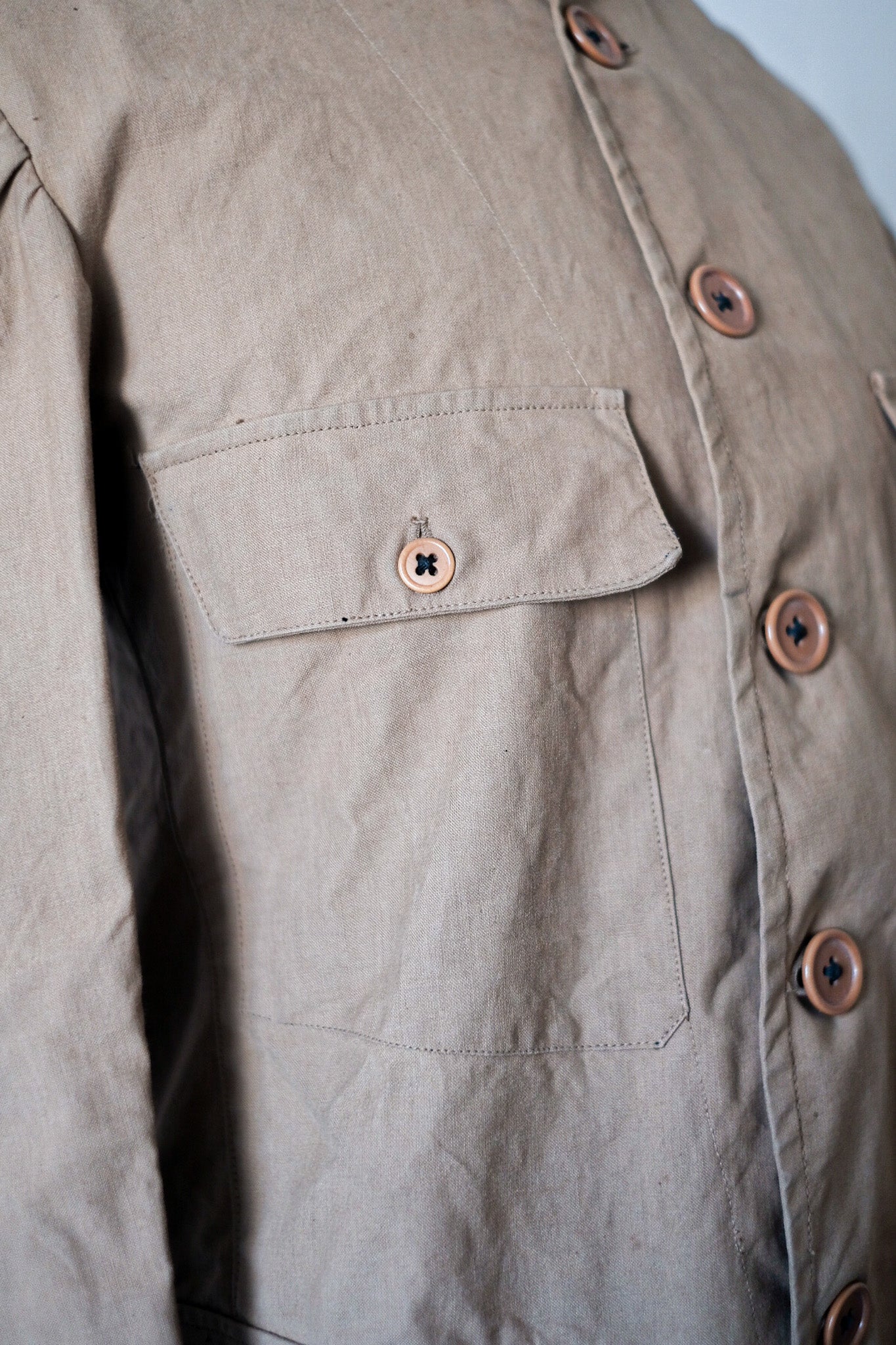 【~30's】French Army Colonial Jacket "Dead Stock"
