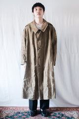 [~ 30's] กองทัพฝรั่งเศส M35 เสื้อมอเตอร์ไซค์ "ประเภทผ้าลินิน"