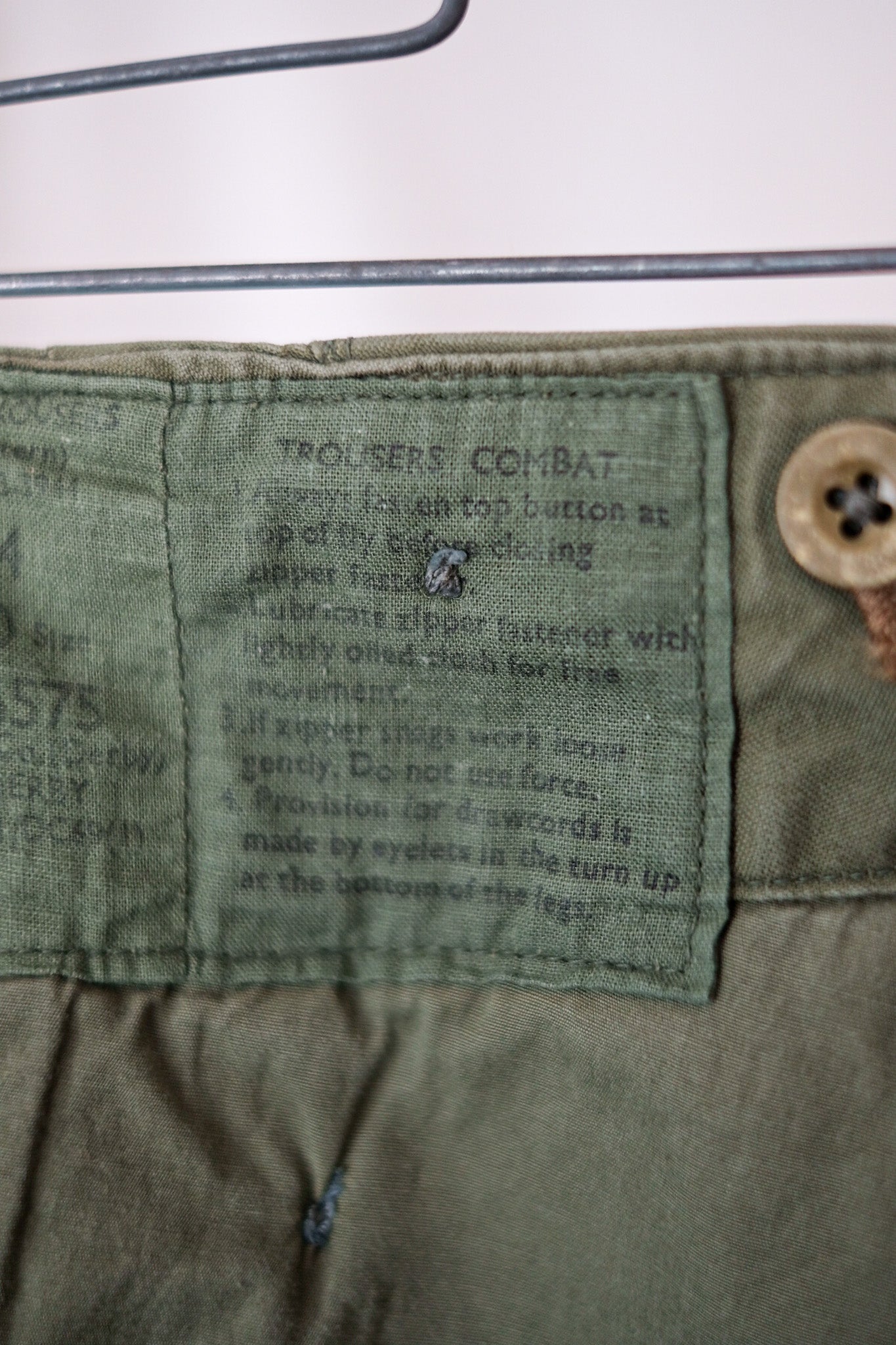 [〜60年代]英軍1960年的模式戰鬥長褲