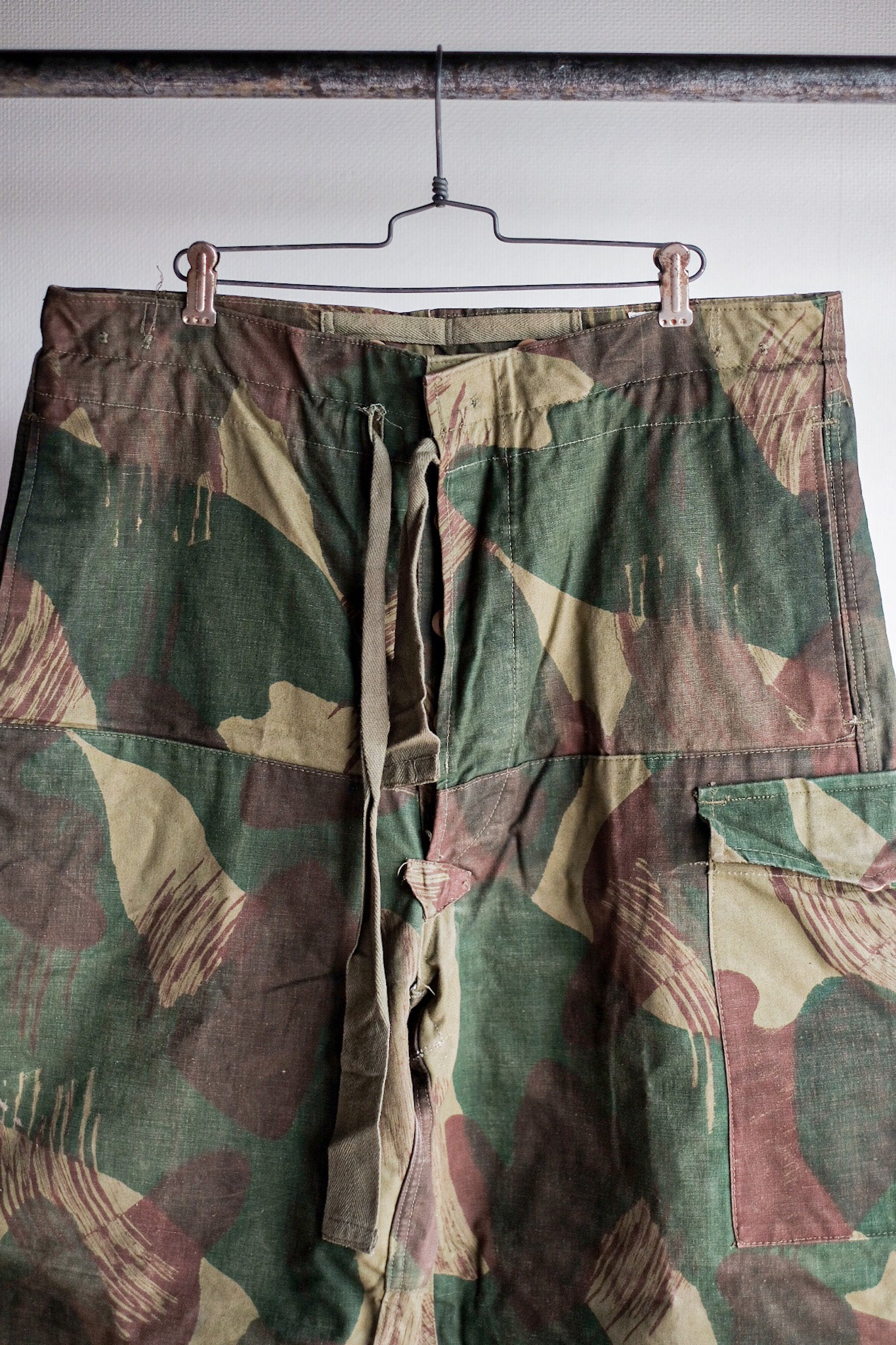 [〜50年代]比利時陸軍筆觸迷彩褲子大小。3