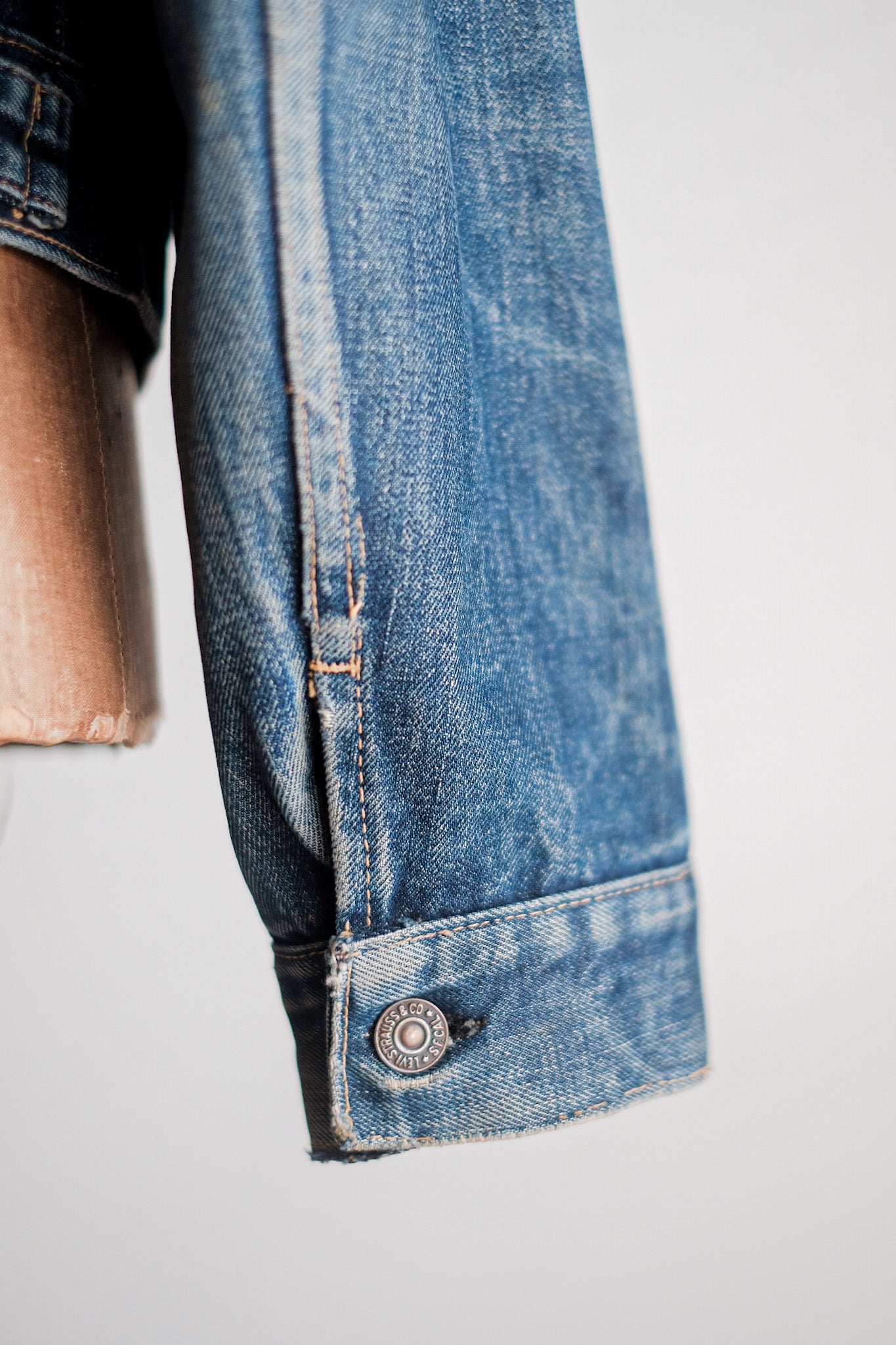 ［~60's］Vintage Levi's 557 Denim Jacket "Big E"