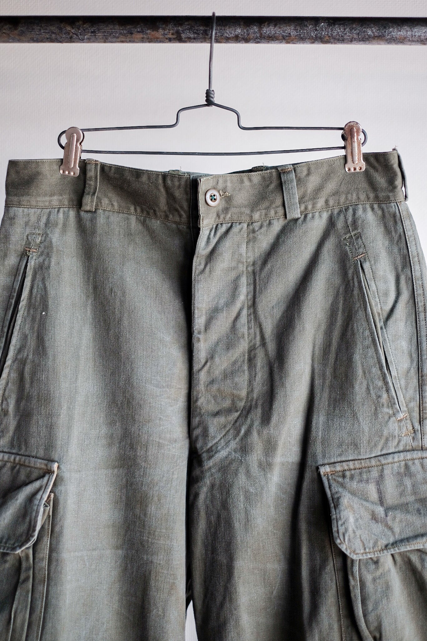 ［~60's］French Army M47 Field Trousers Size.21