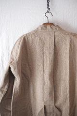 【~20's】French Army Bourgeron Linen Smock Hospital Military "Dead Stock"