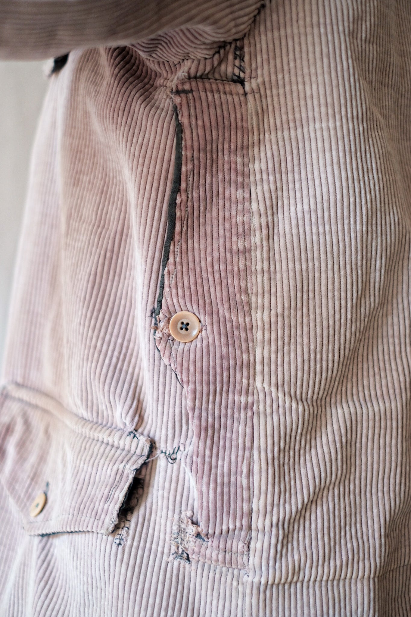 [~ 30's] French Vintage Corduroy Hunting Jacket