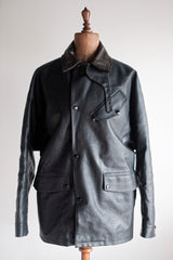 [~ 50's] Belstaff Vintage P.V.C Suit "Black Panther"