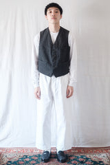 【~50's】French Vintage Wool Gilet