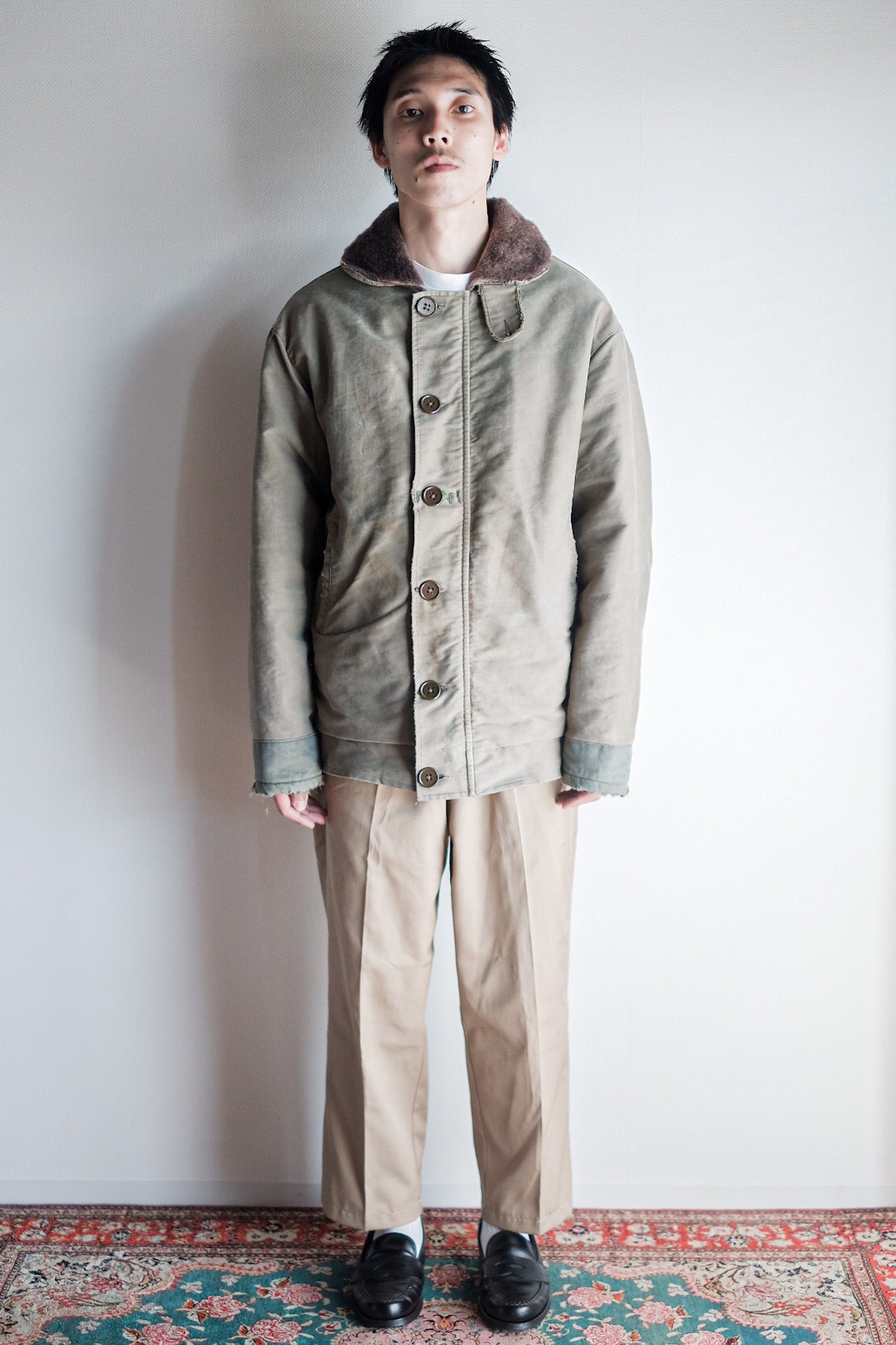 【~60's】French Navy Marine Nationale Deck Jacket